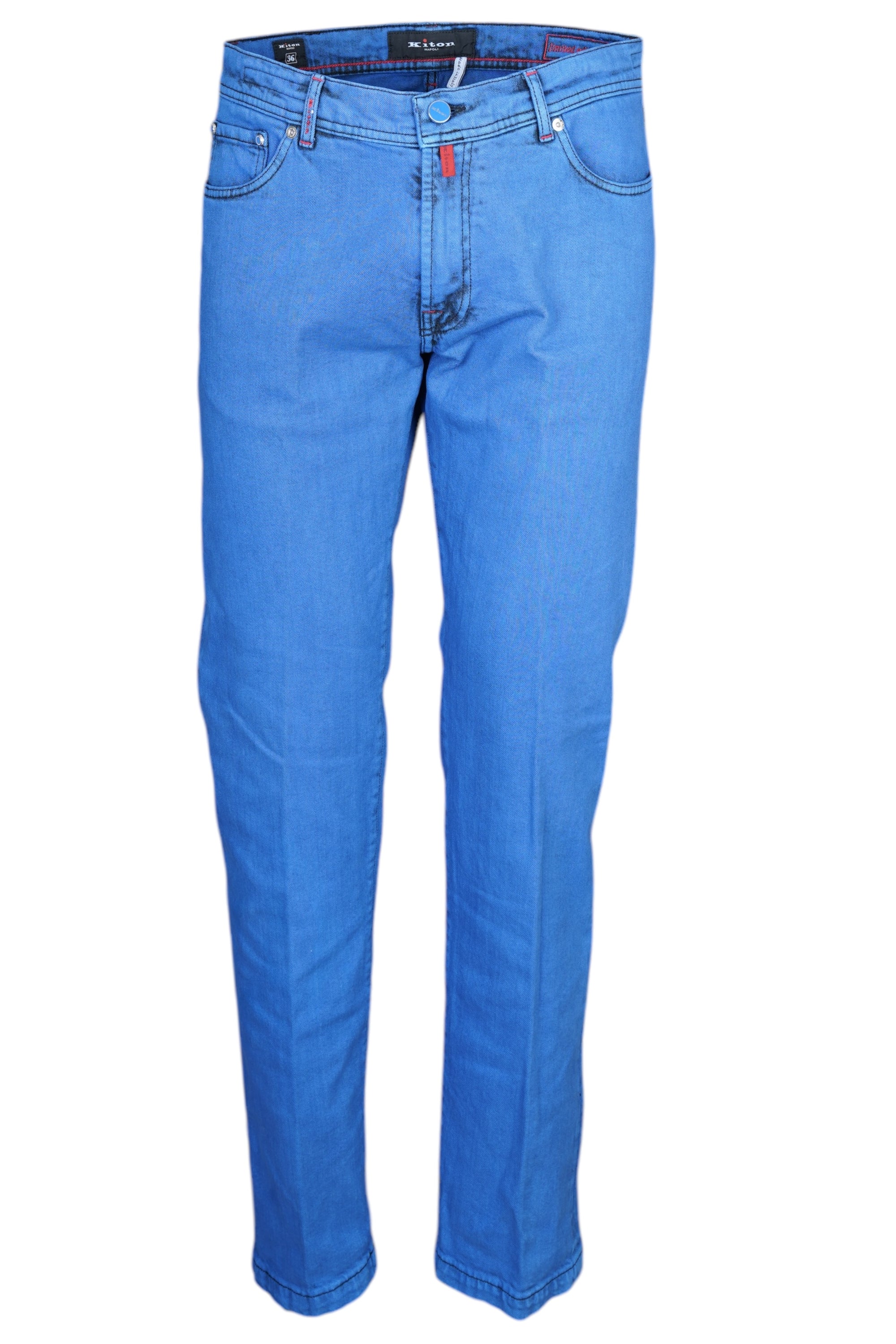 Kiton Jeans bleu 50 (34) clair délavé Article n° : 1009