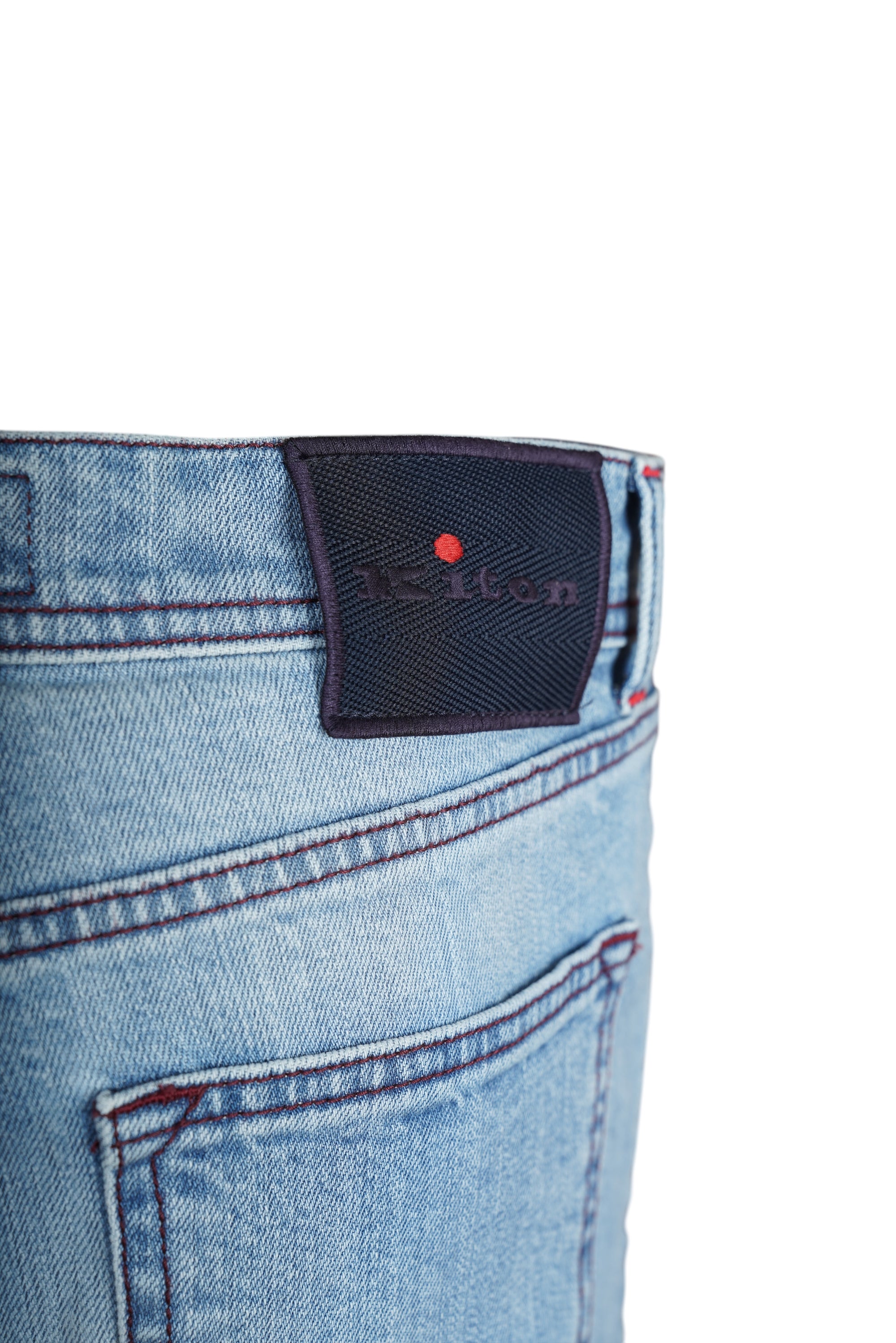 Kiton Jeans bleu 50 (34) clair délavé Article n° : 1009