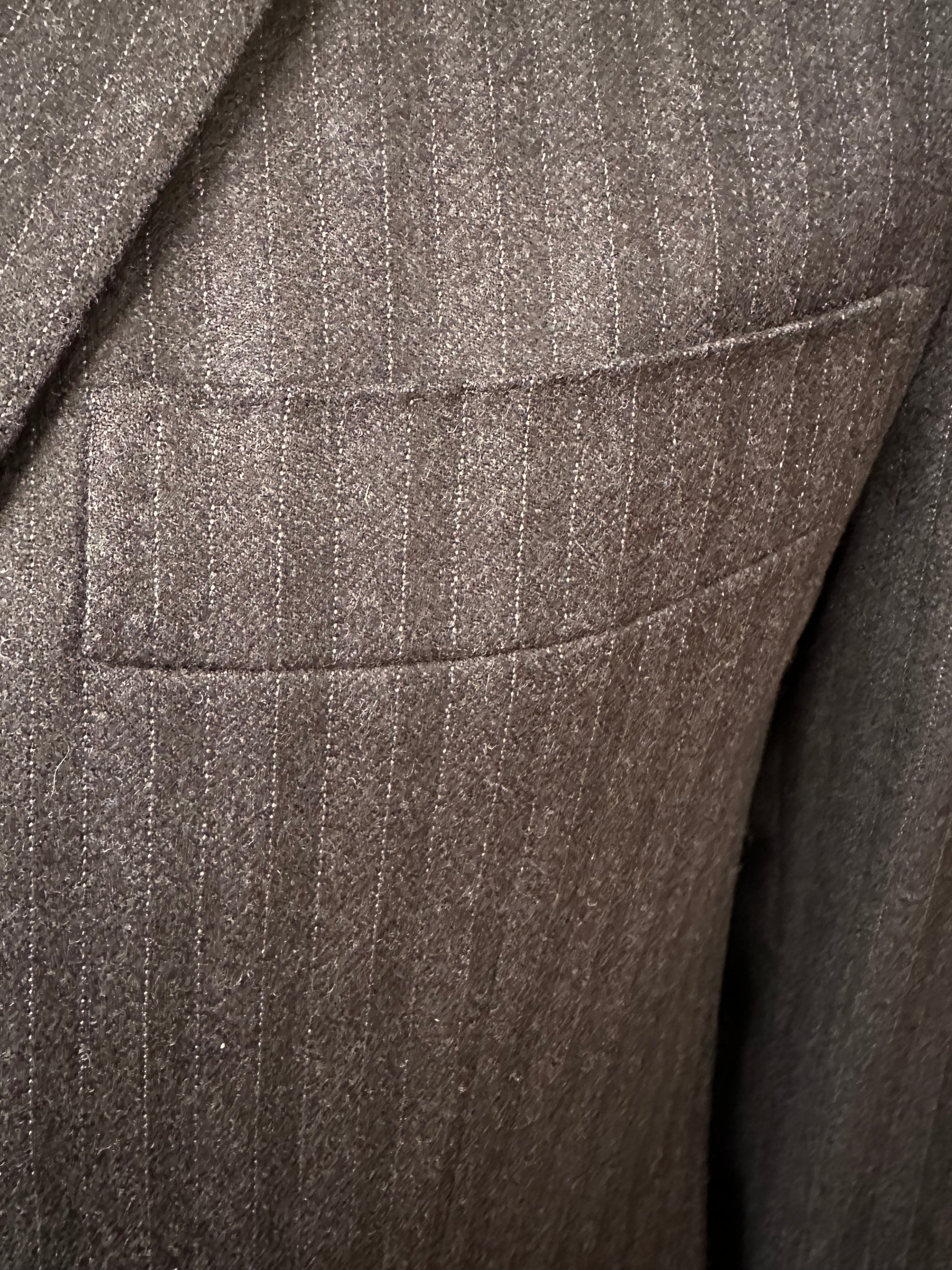 Isaia suit with cashmere