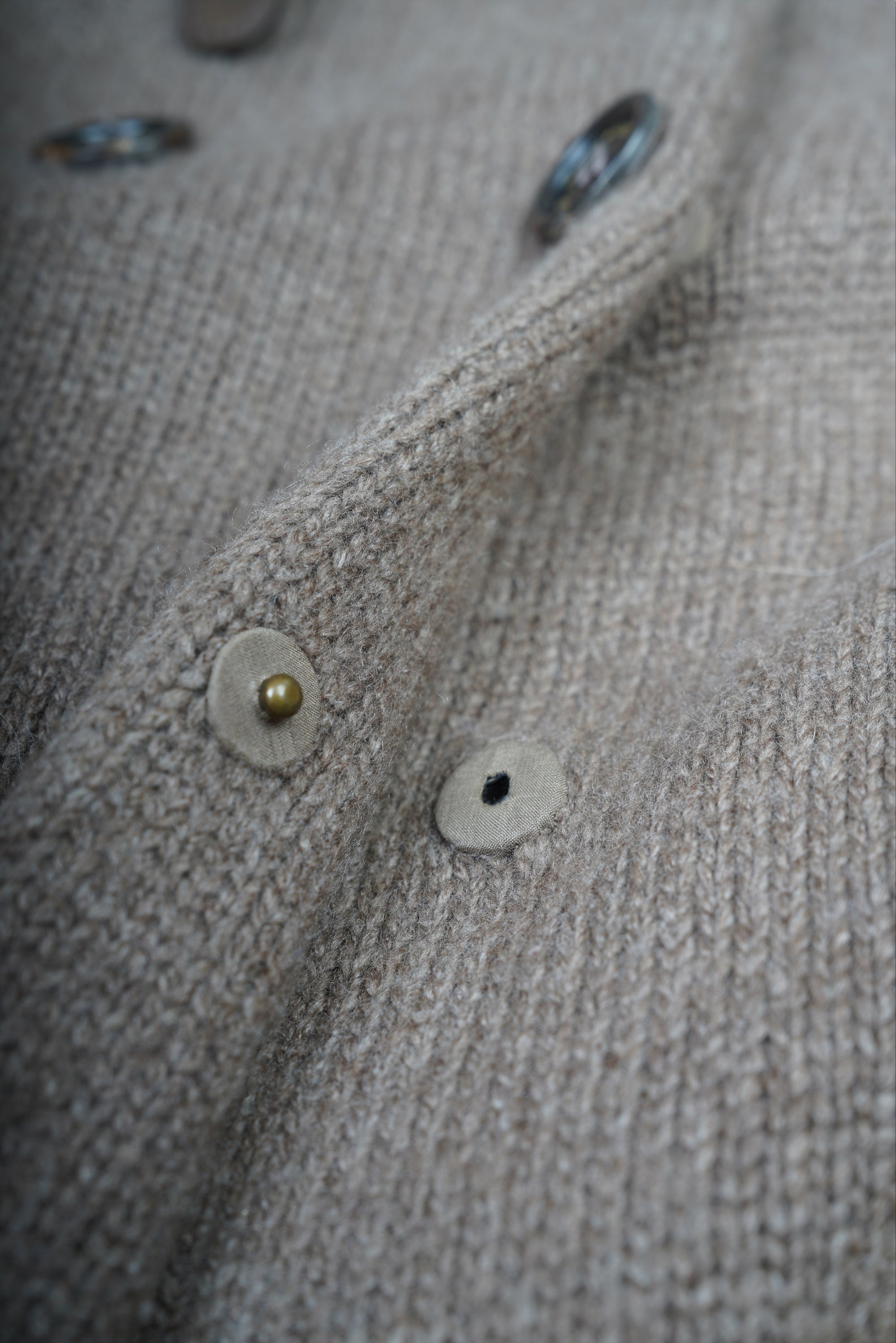 Brunello Cucinelli Mantel Kaschmir mit Fellkragen L/XL Damen Langmantel 38/40 (D)