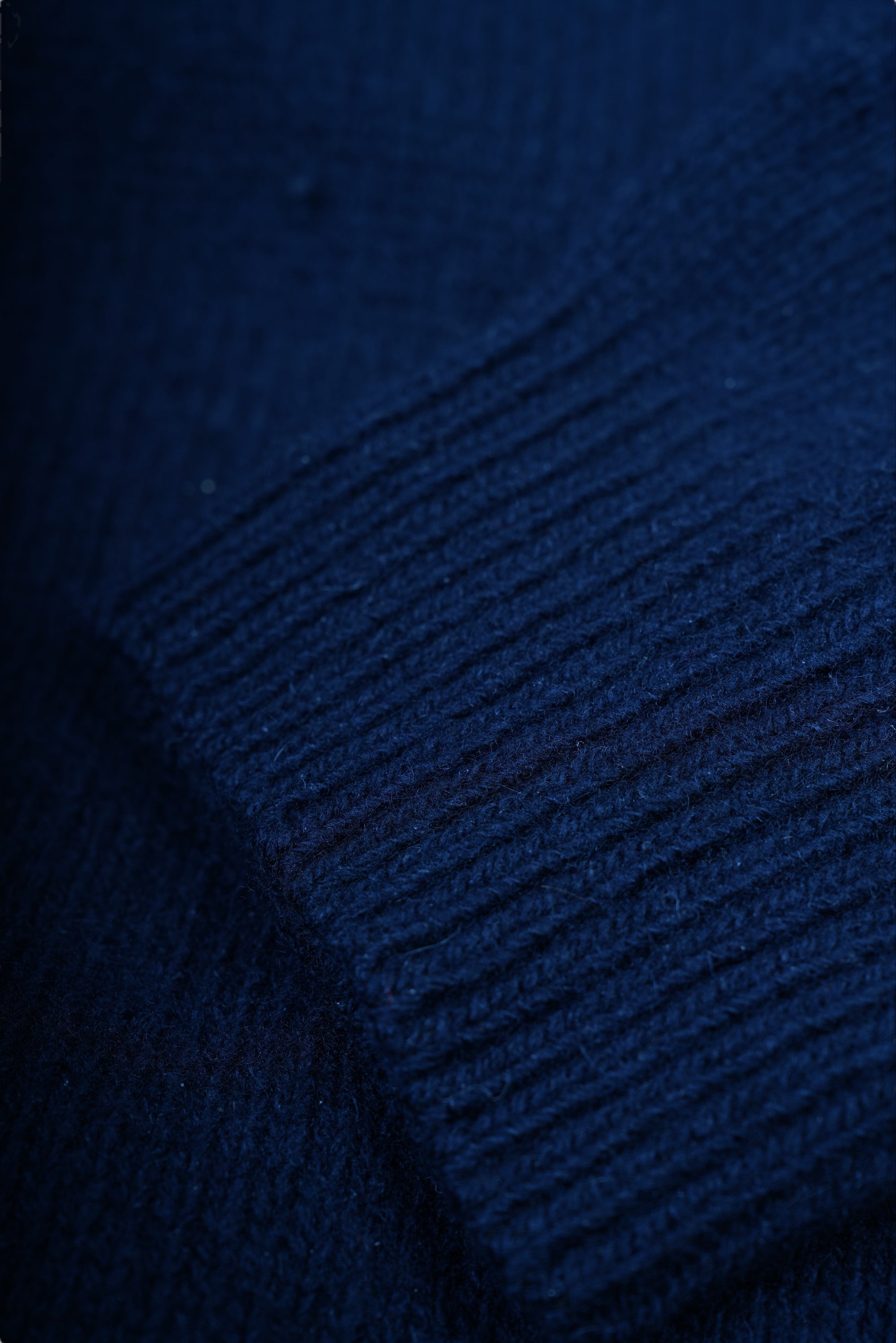 Loro Piana Strickpullover Kaschmir blau Troyer