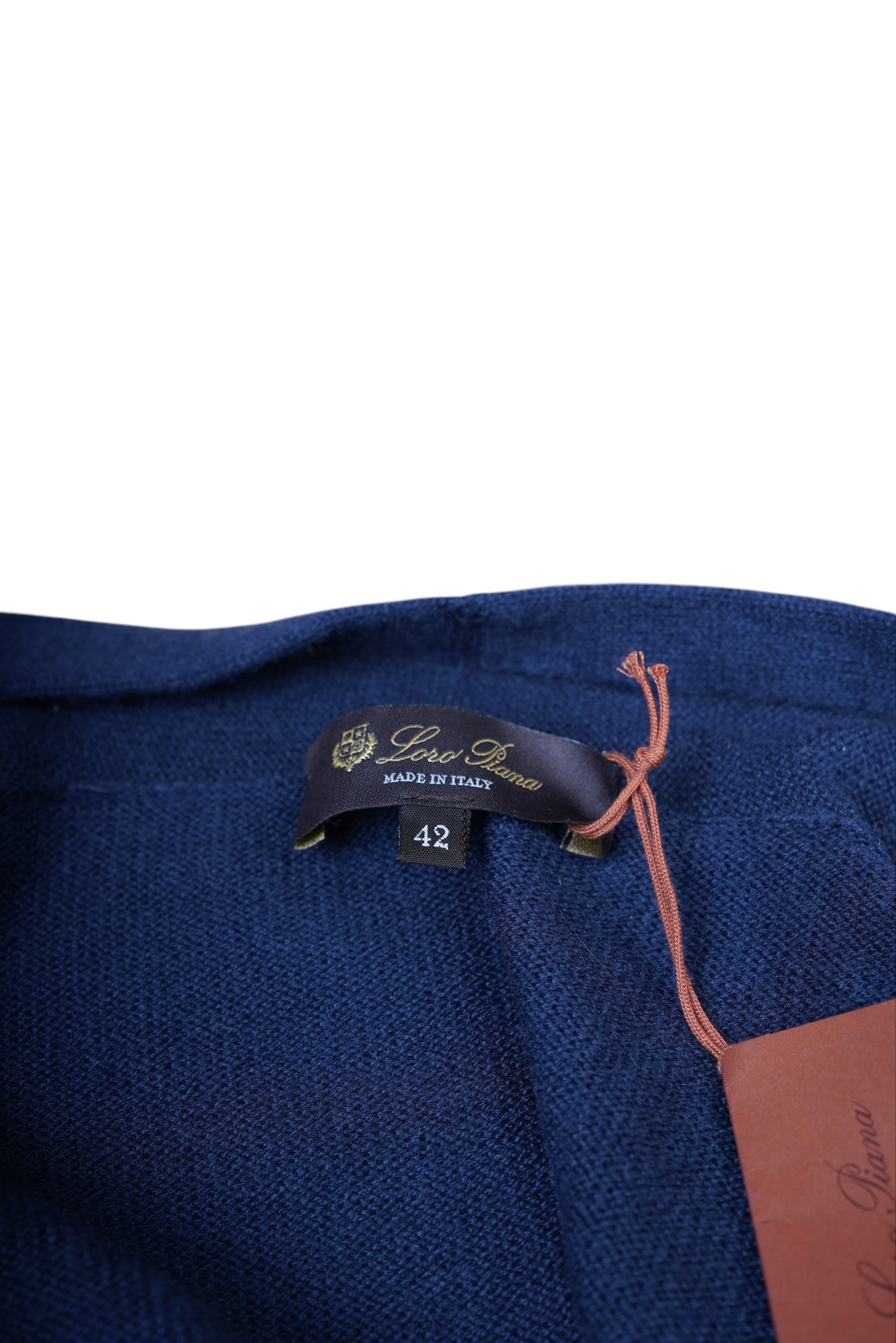 Loro Piana Pull ras du cou pour femme en baby cachemire et soie avec coutures contrastées