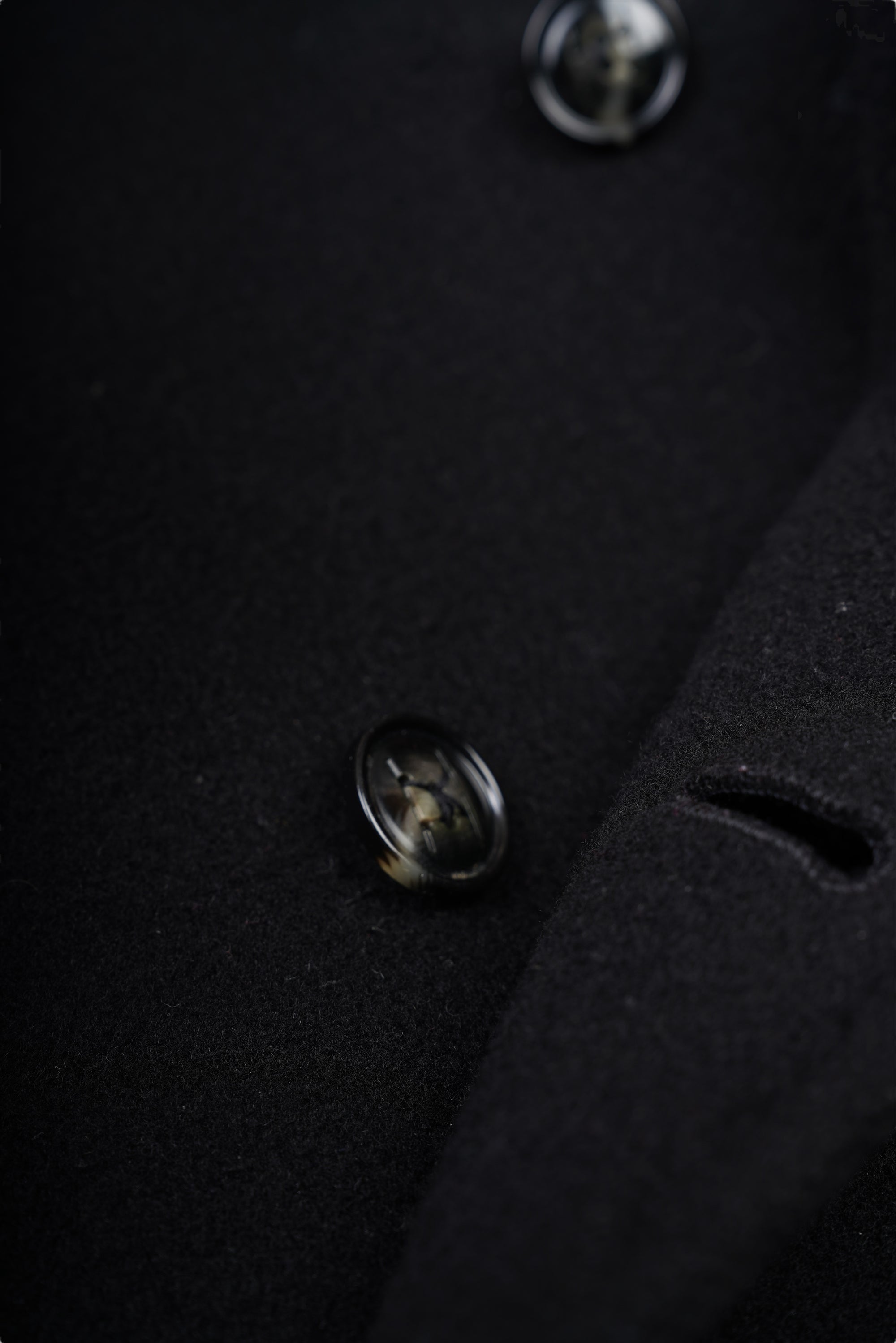 Kiton Mantel Kaschmir Zweireiher Handgenäht Caban Jacke Herren