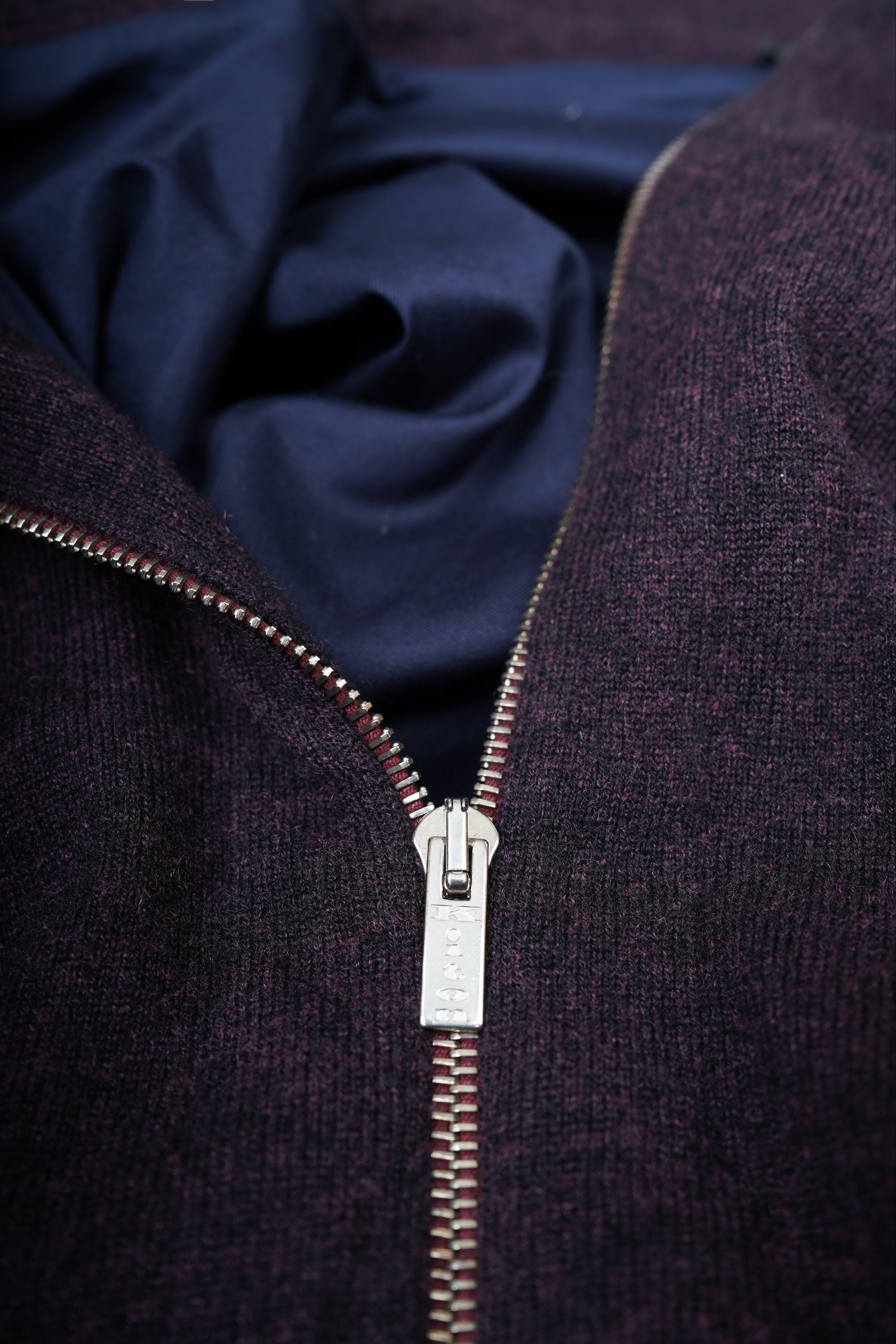 Kiton cardigan hoodie