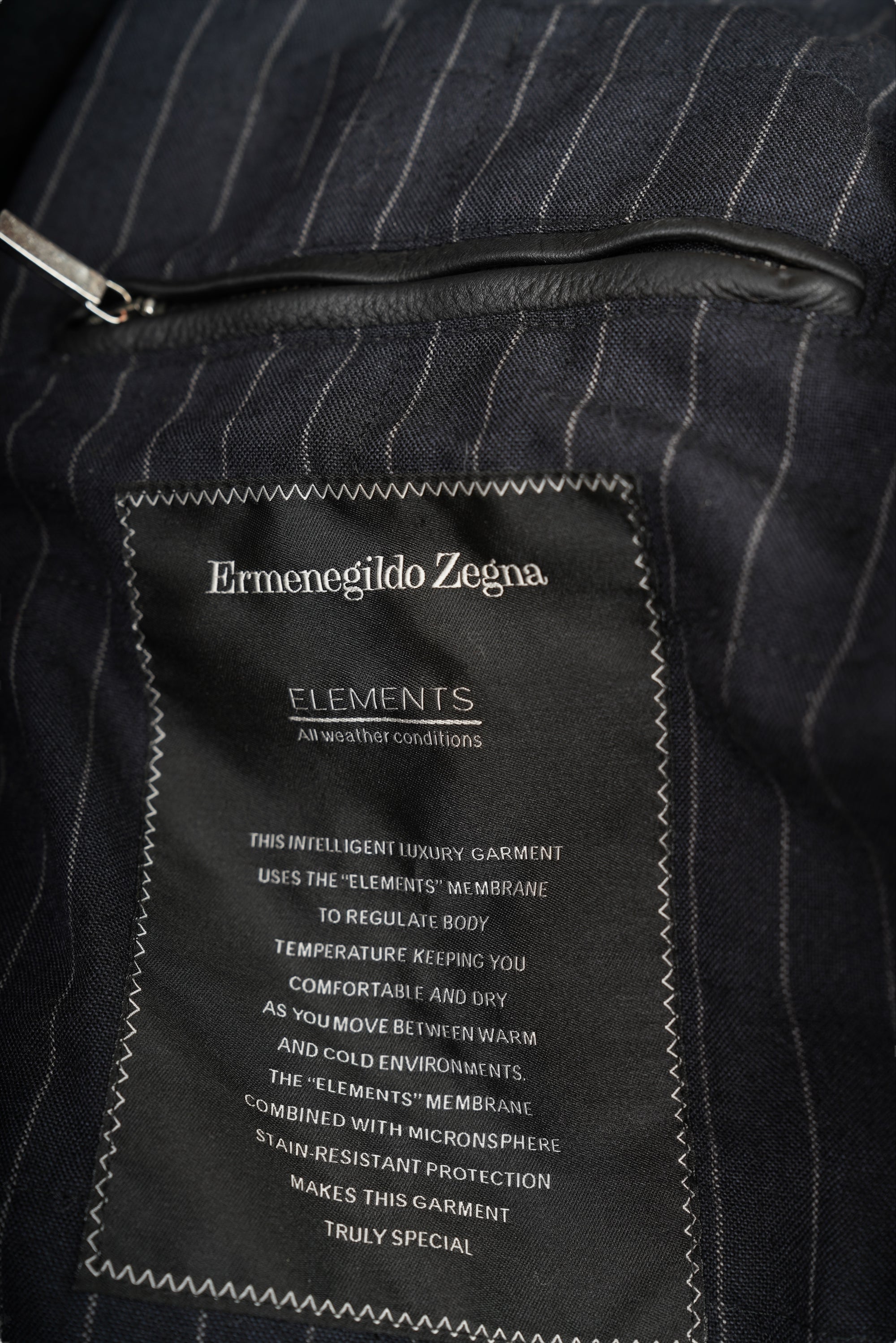Zegna Veste Éléments Trofeo Laine 54 (L/XL)