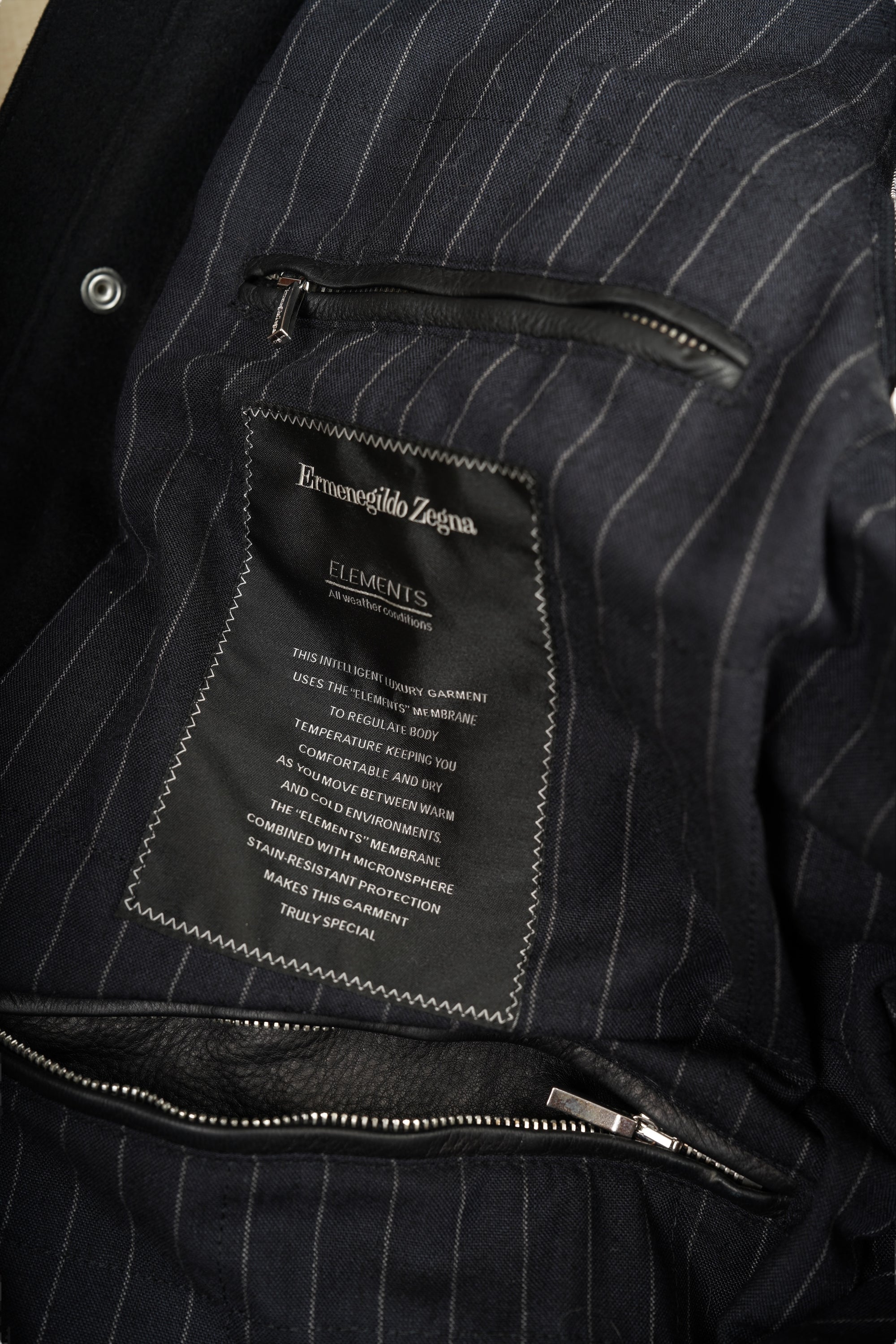 Zegna Veste Éléments Trofeo Laine 54 (L/XL)