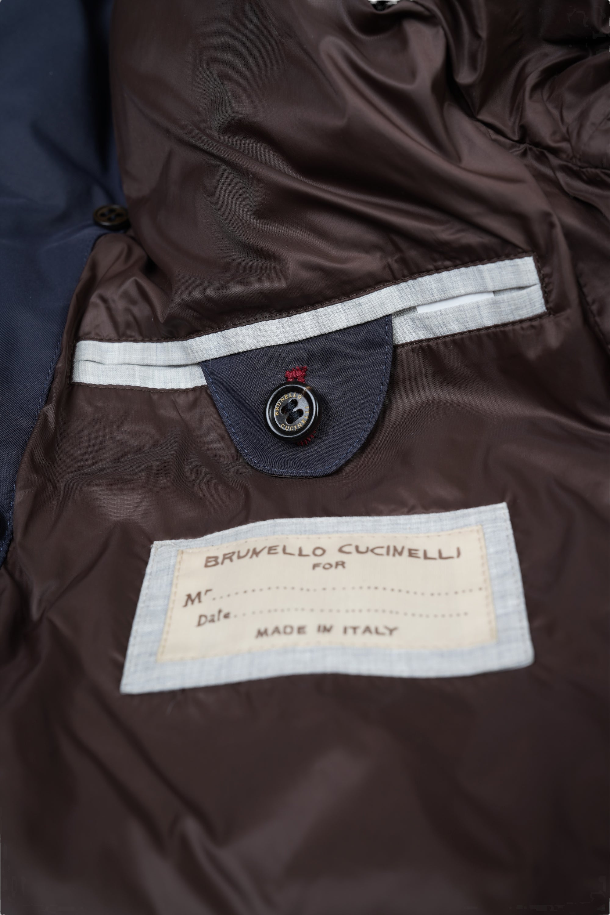 Brunello Cucinelli Jacke Daunenjacke XL Caban Herren