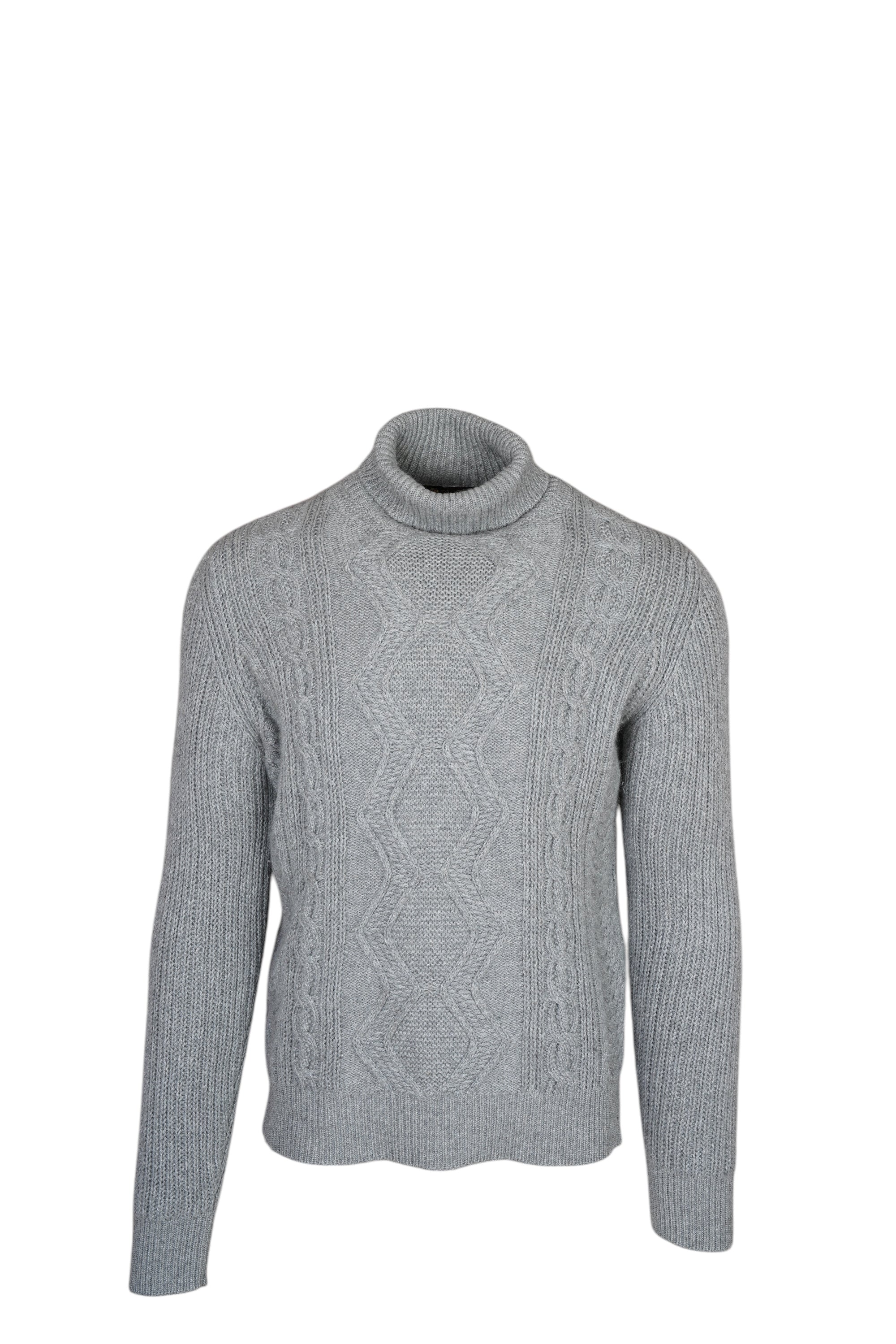 Loro Piana Rollkragen Pullover Turtleneck mit Kaschmir grau