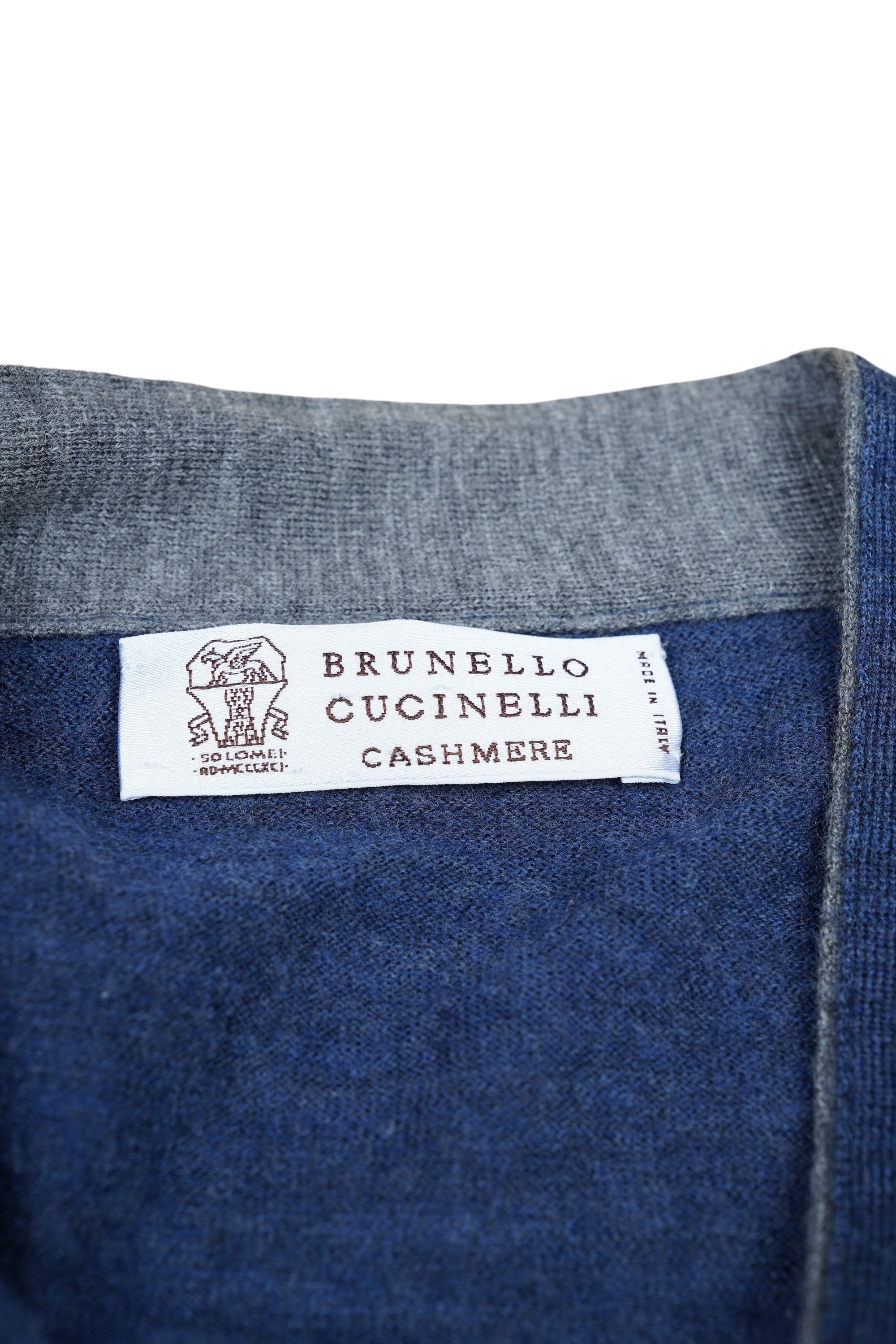 Brunello Cucinelli Strickjacke Cardigan mit Kaschmir Hornknöpfe