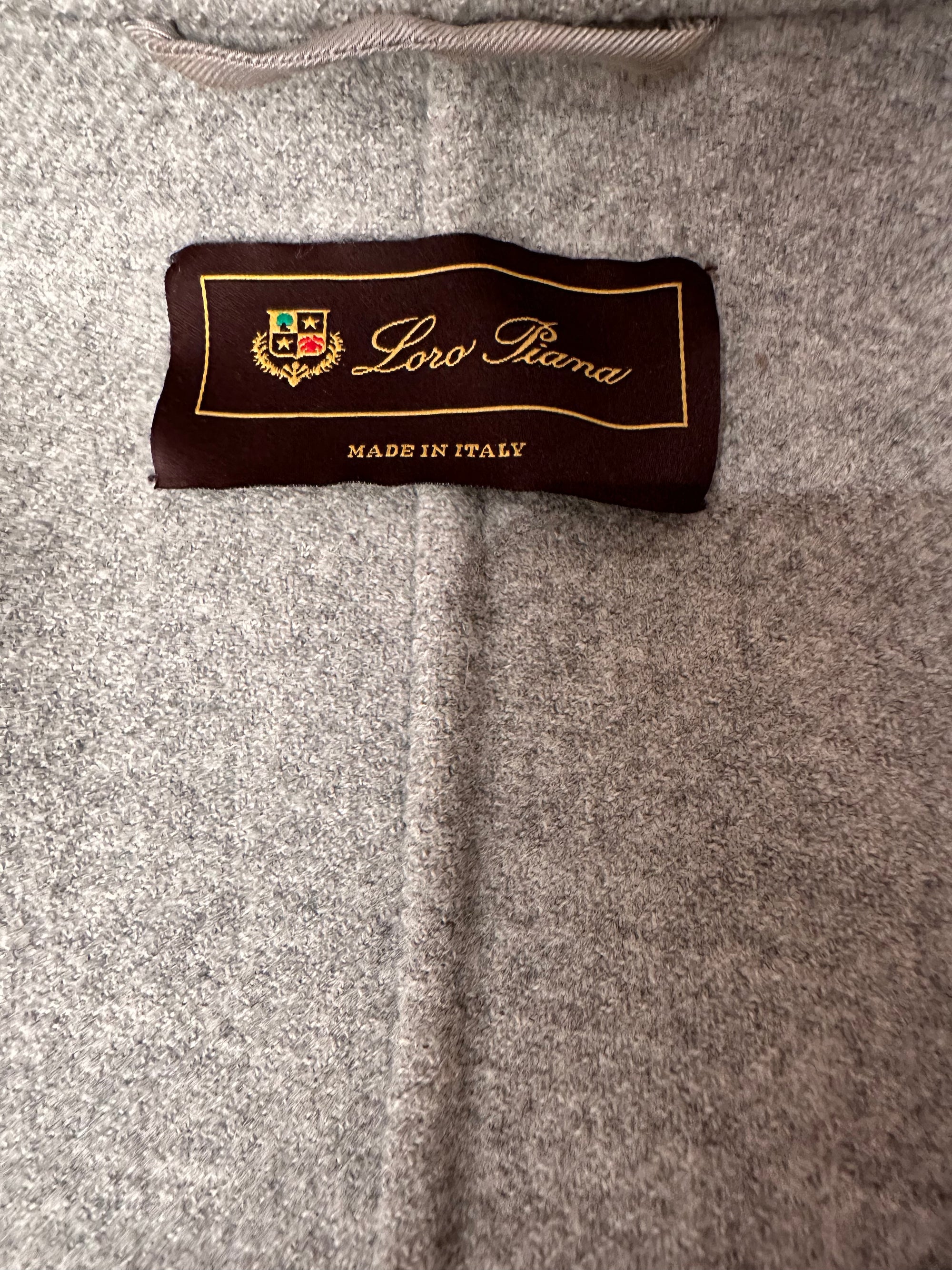 Loro Piana coat ladies wool with cashmere