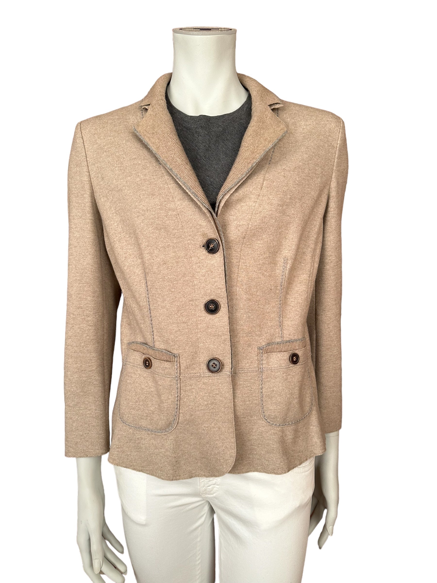 Brunello Cucinello jacket/ short coat with cashmere