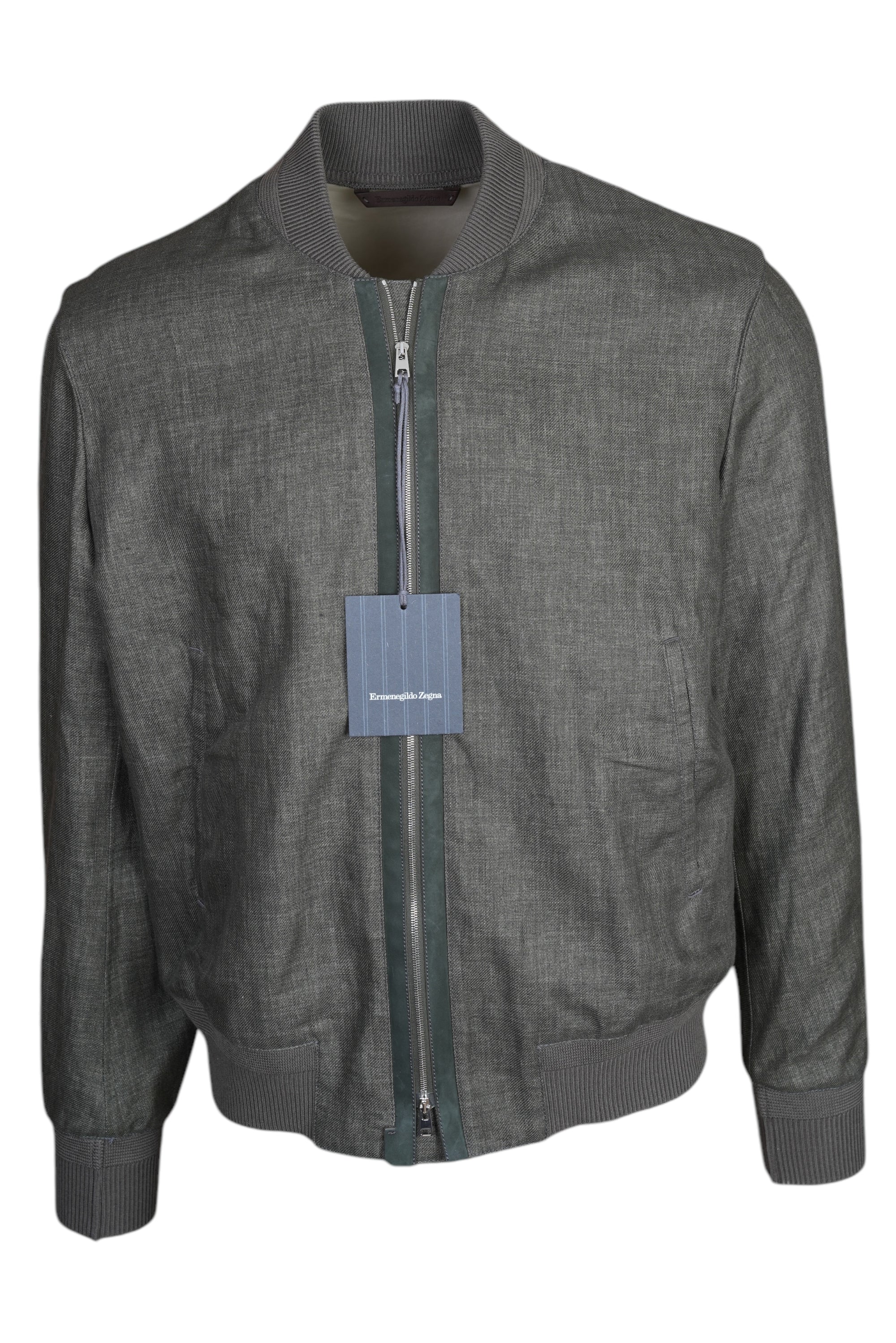 Zegna Jacke Bomberjacke Leinen Oasi Blouson Herren