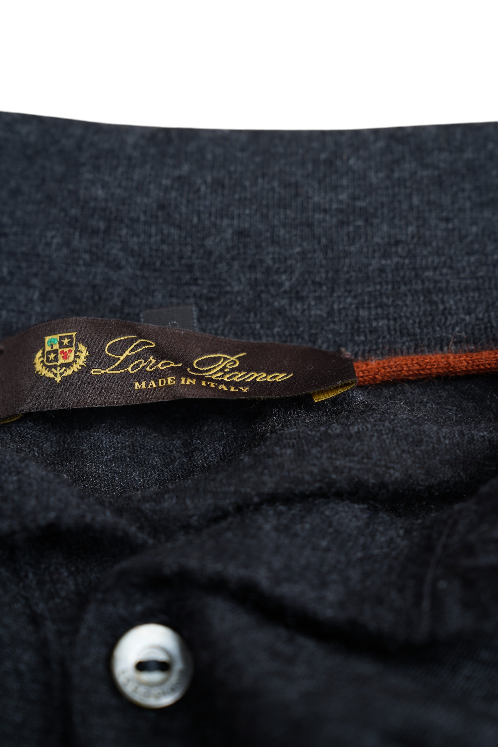 Loro Piana Pullover Kaschmir Polo Langarm XXL Herren