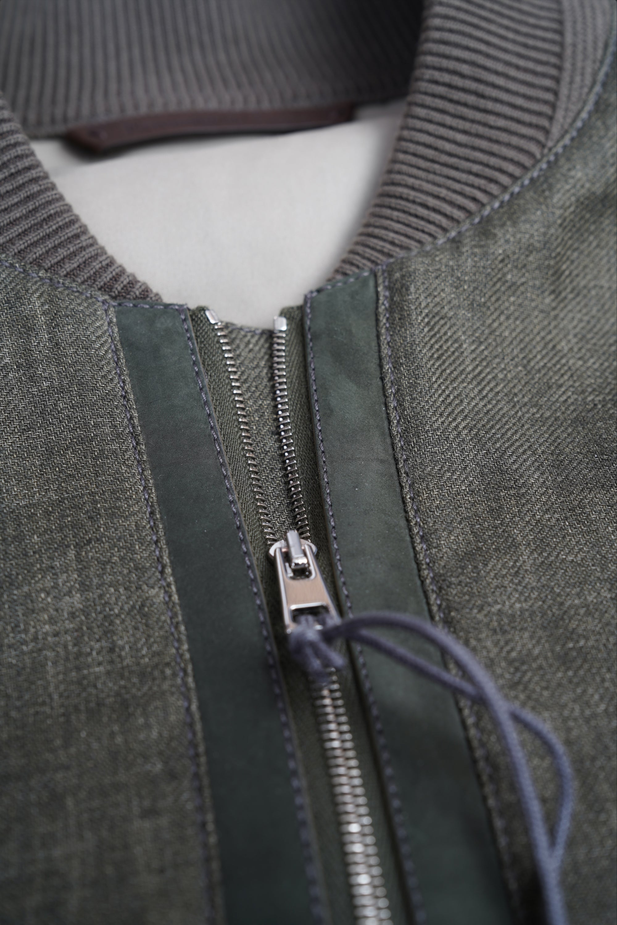 Zegna Jacke Bomberjacke Leinen Oasi Blouson Herren