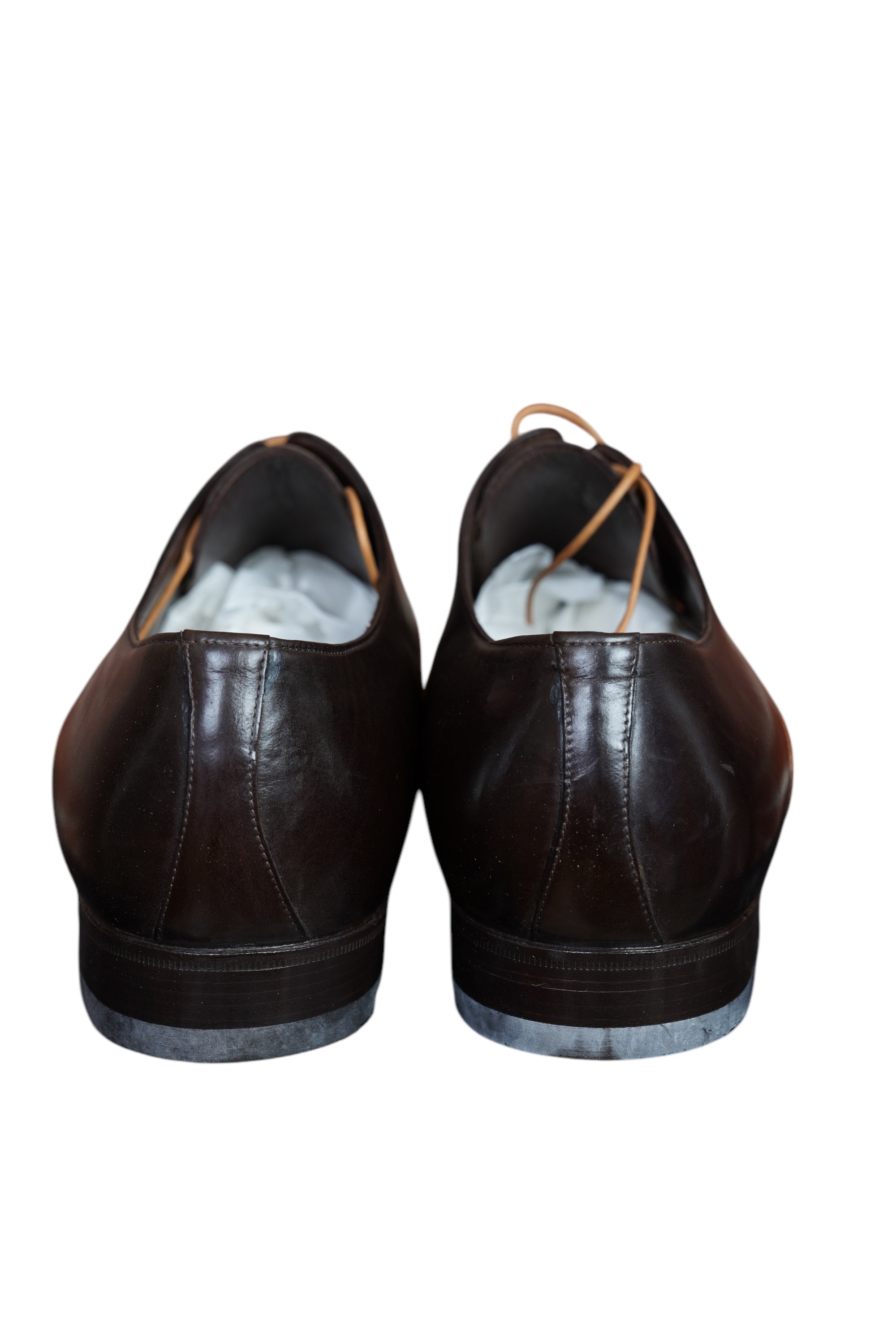 Brioni Derby Schuhe aus Kalbsleder in Schwarz Essential-Kollektion