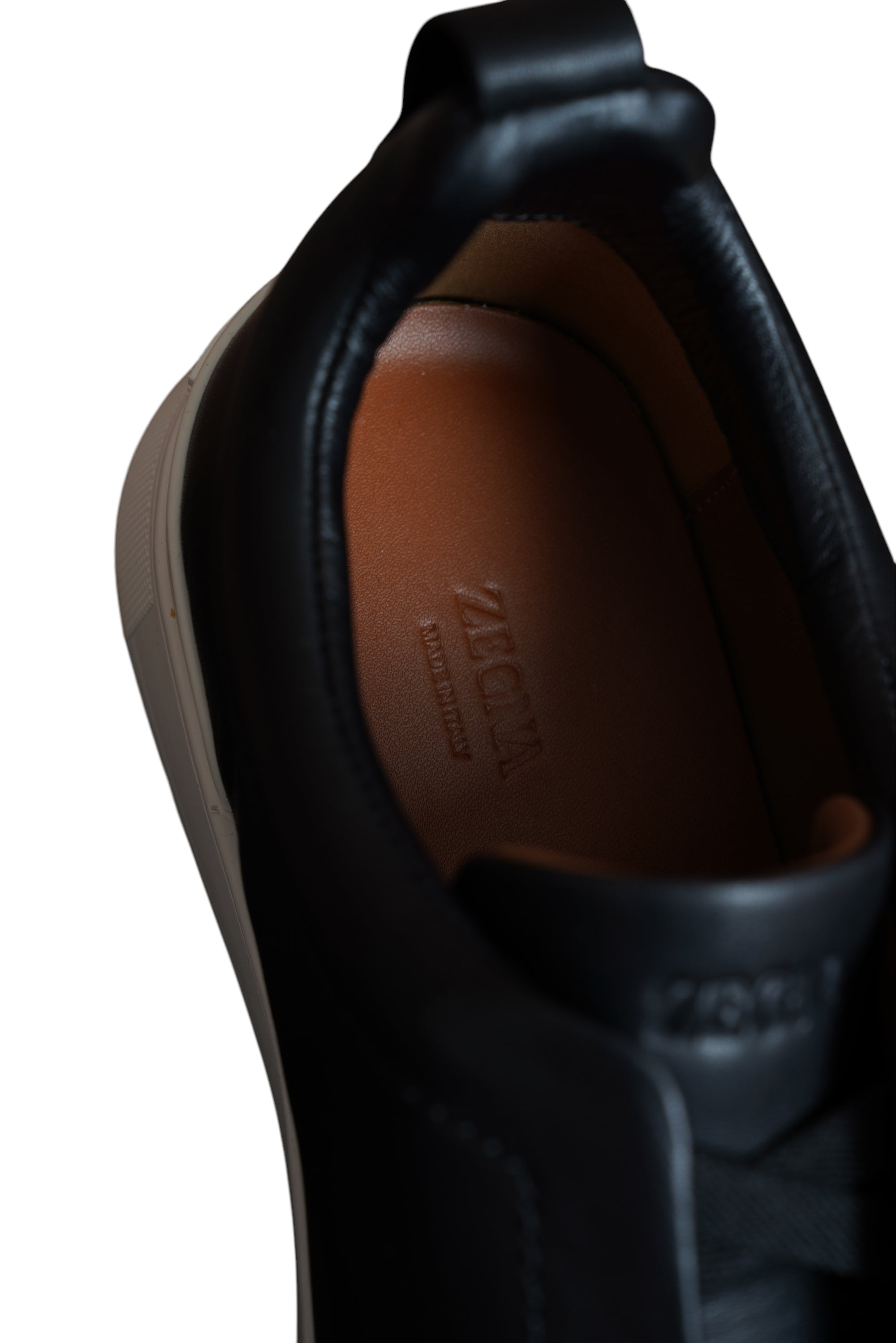 Zegna Sneaker Tripple Stitch Leder neu
