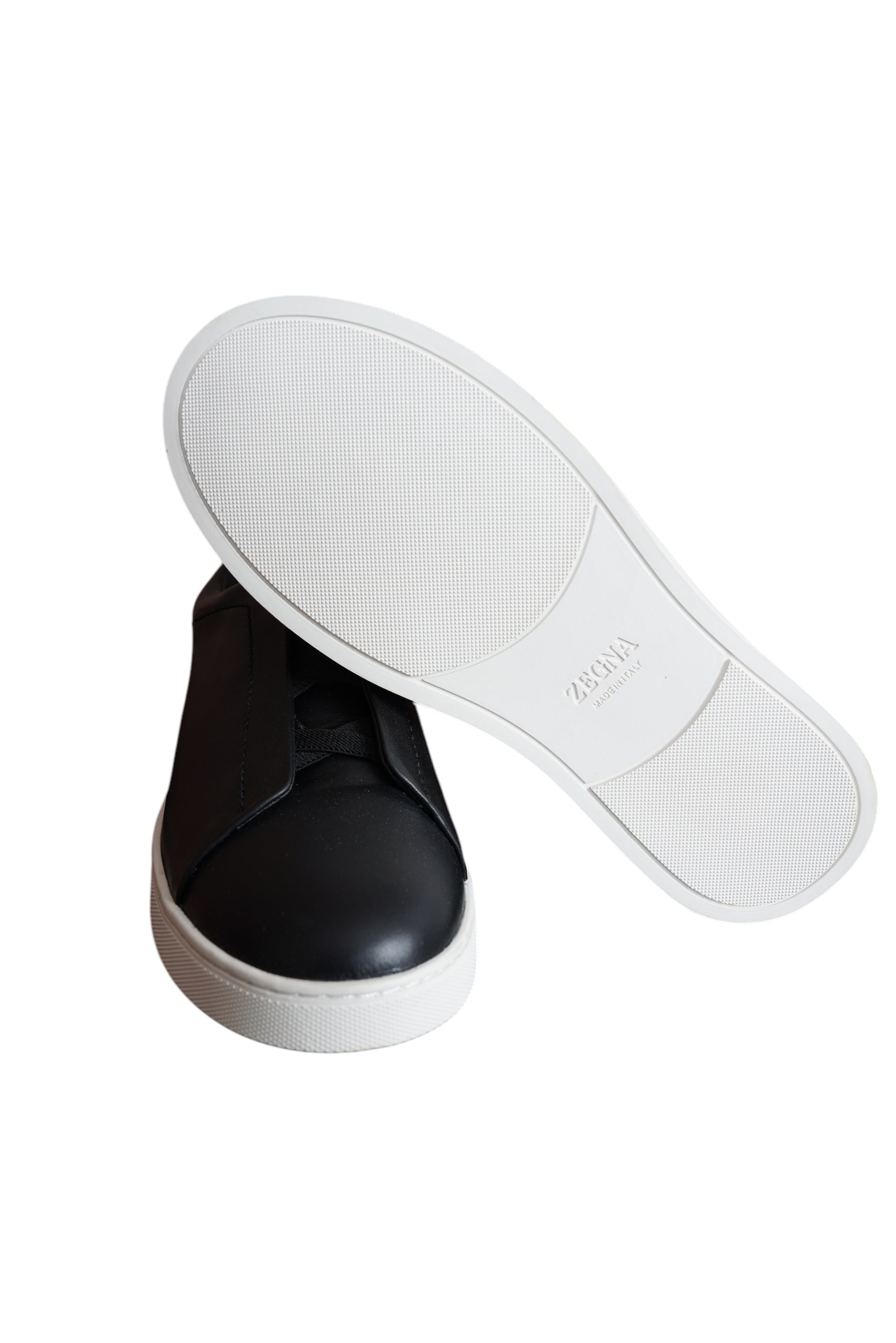 Zegna Sneaker Tripple Stitch Leder neu