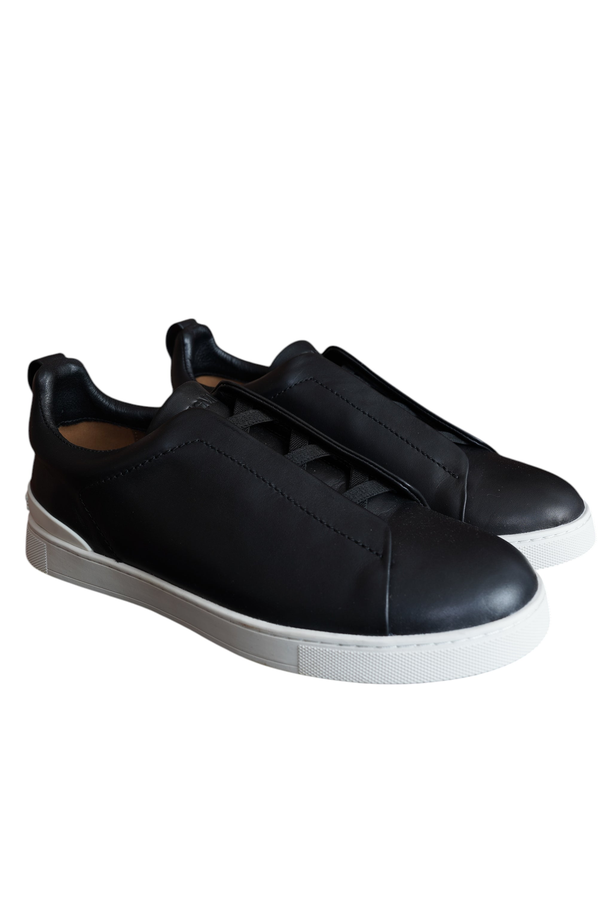 Zegna Sneaker Tripple Stitch Leder neu
