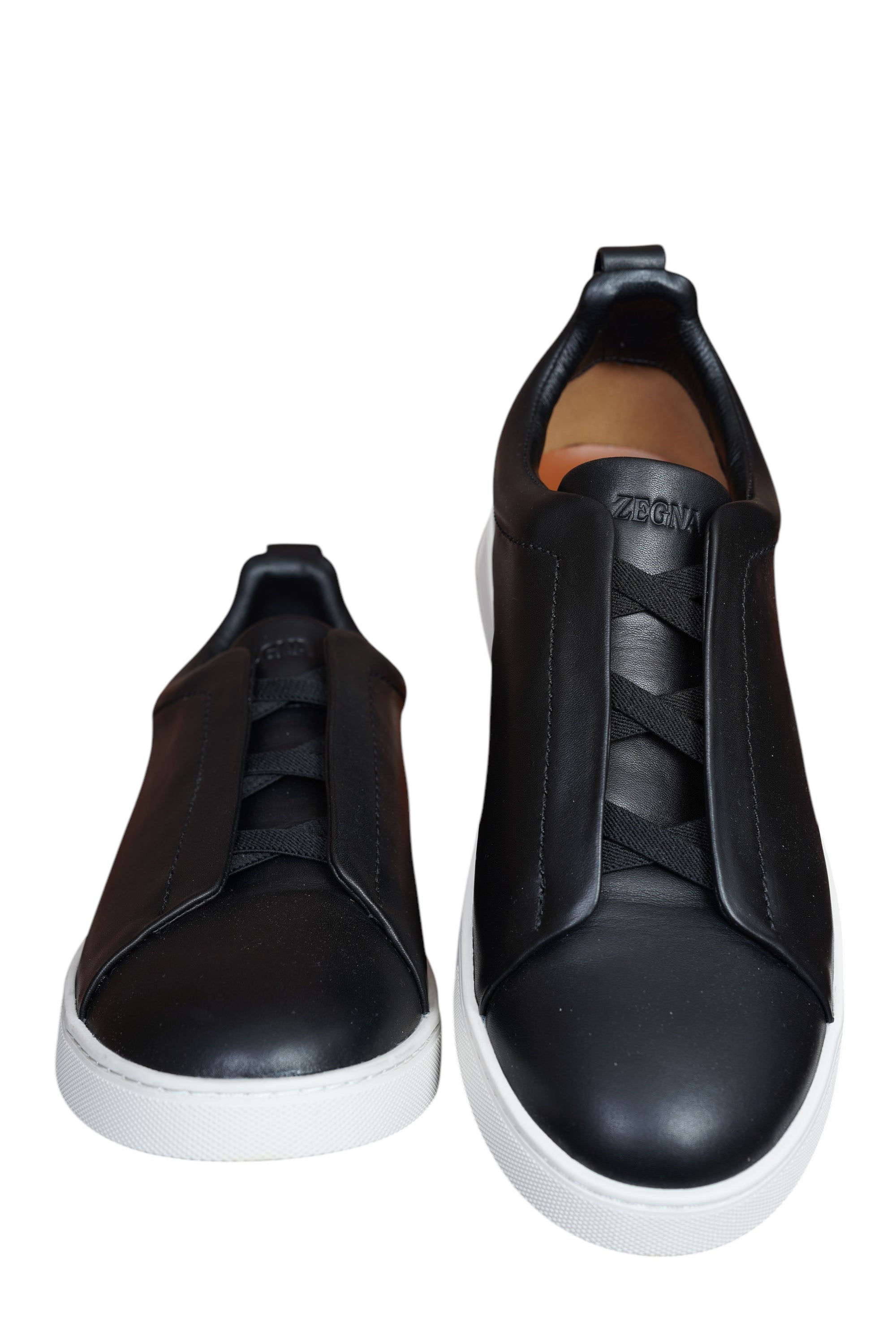 Zegna Sneaker Tripple Stitch Leder neu