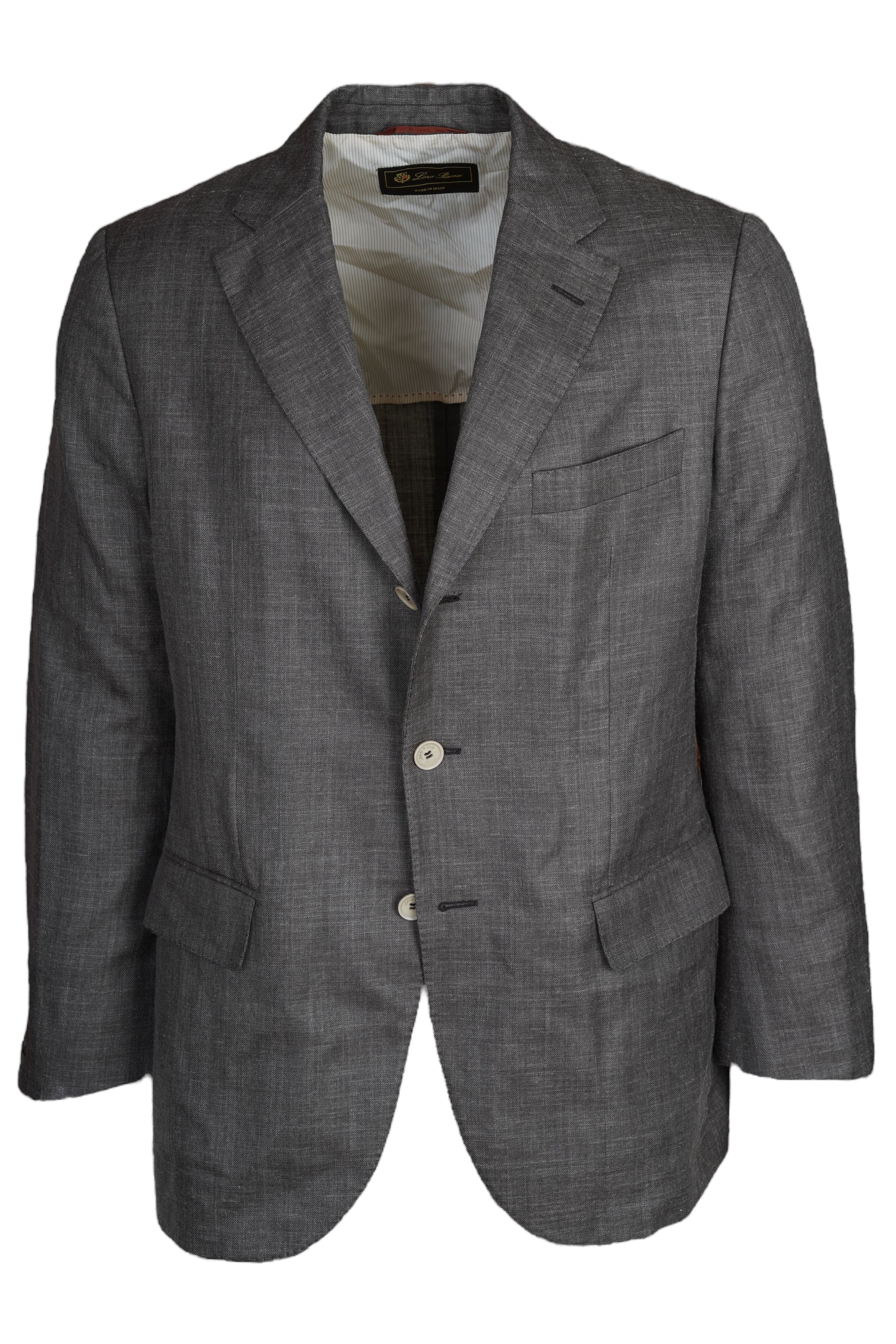 Loro Piana Sakko Blazer Herren Leinenmischung mit Seide Sommer
