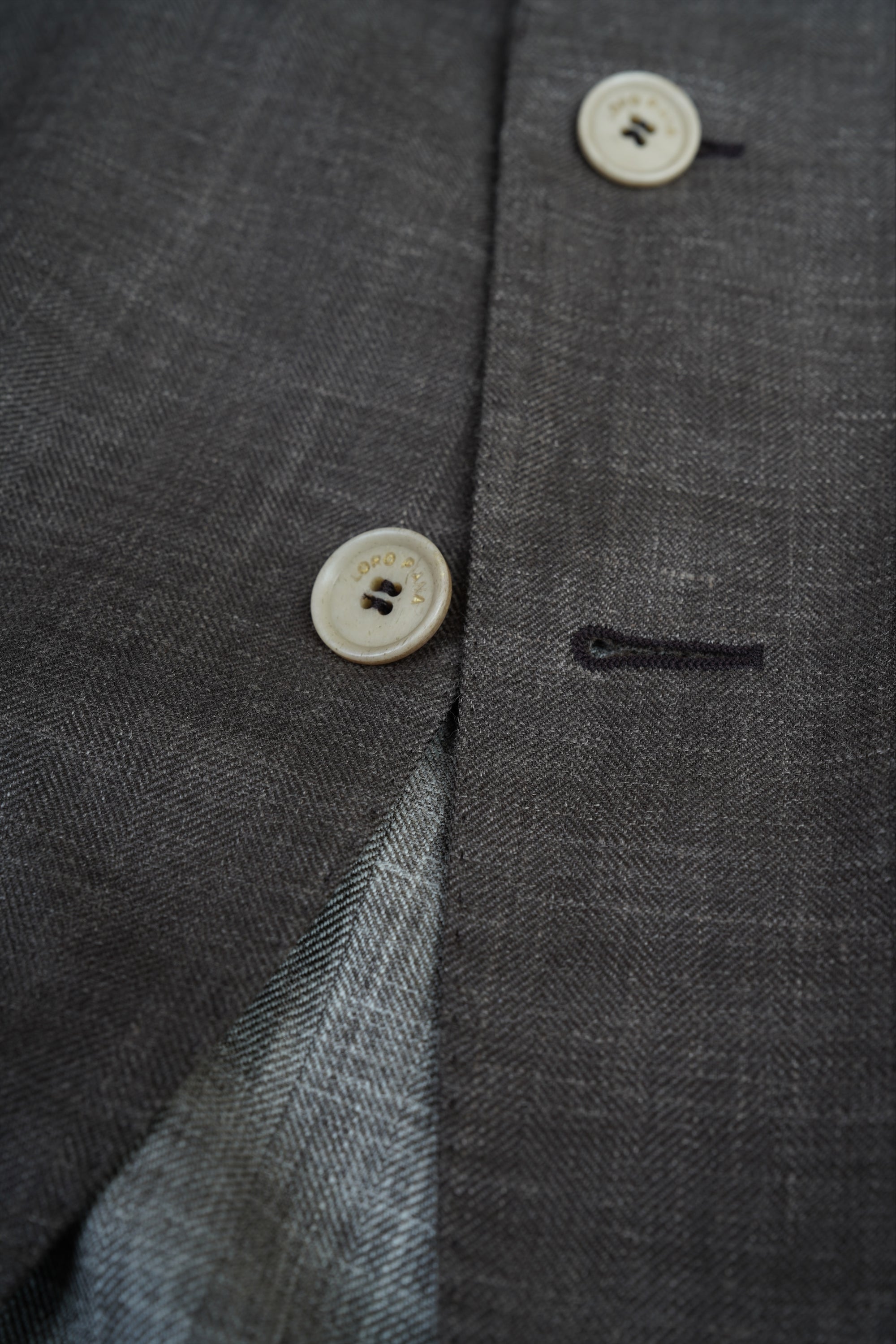 Loro Piana Sakko Blazer Herren Leinenmischung mit Seide Sommer