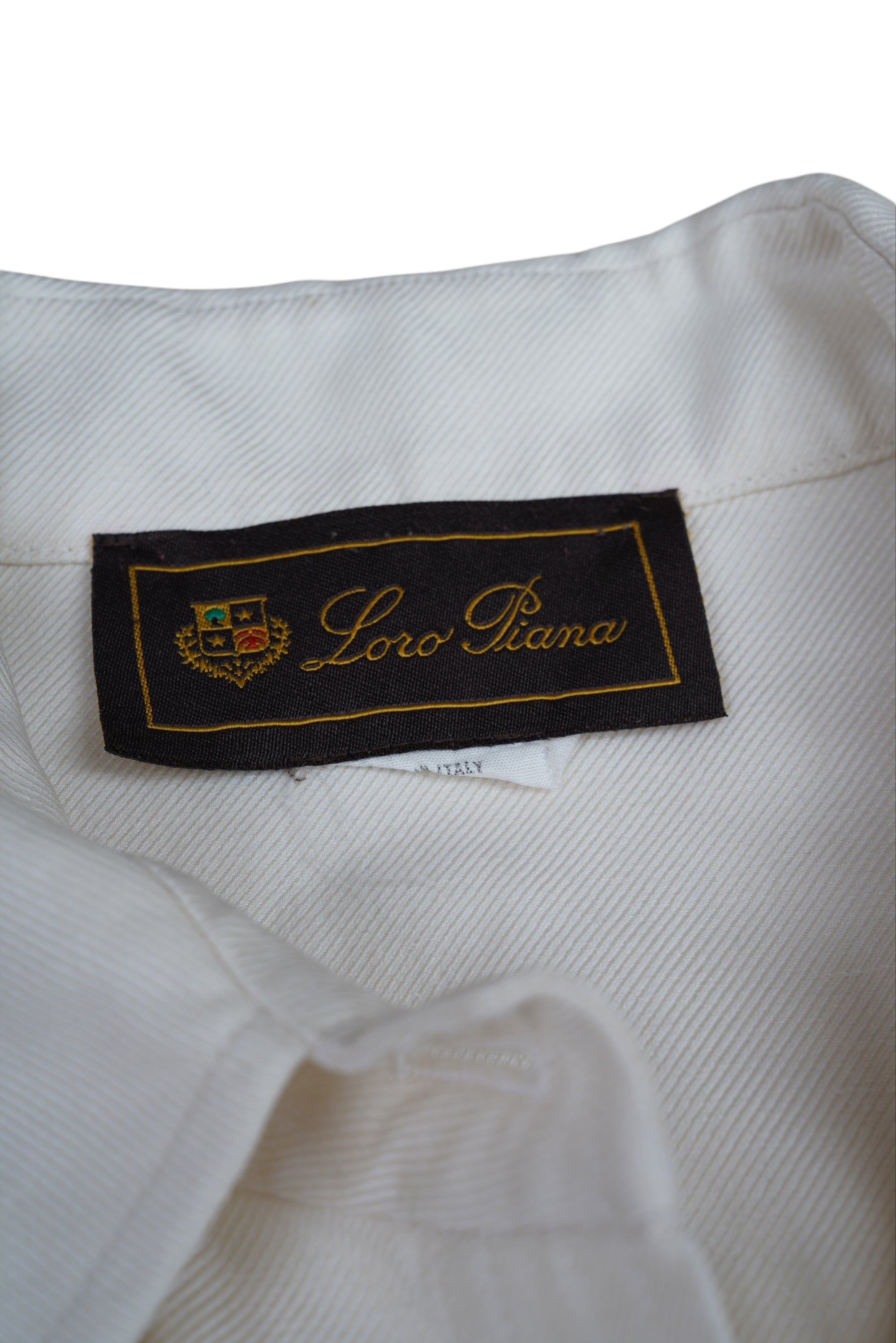 Loro Piana Jacke Hemdjacke Damen aus Leinen, Seide und Wolle New Wool XXL XL