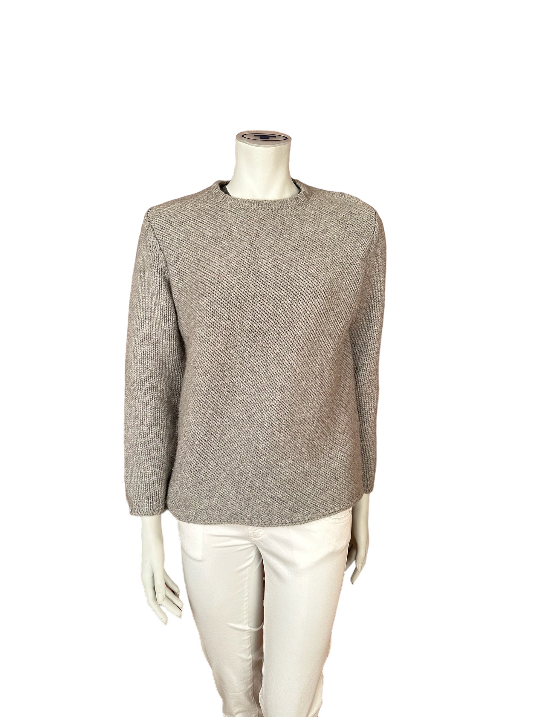 Brunello Cuclnelli pull en maille cachemire grande taille