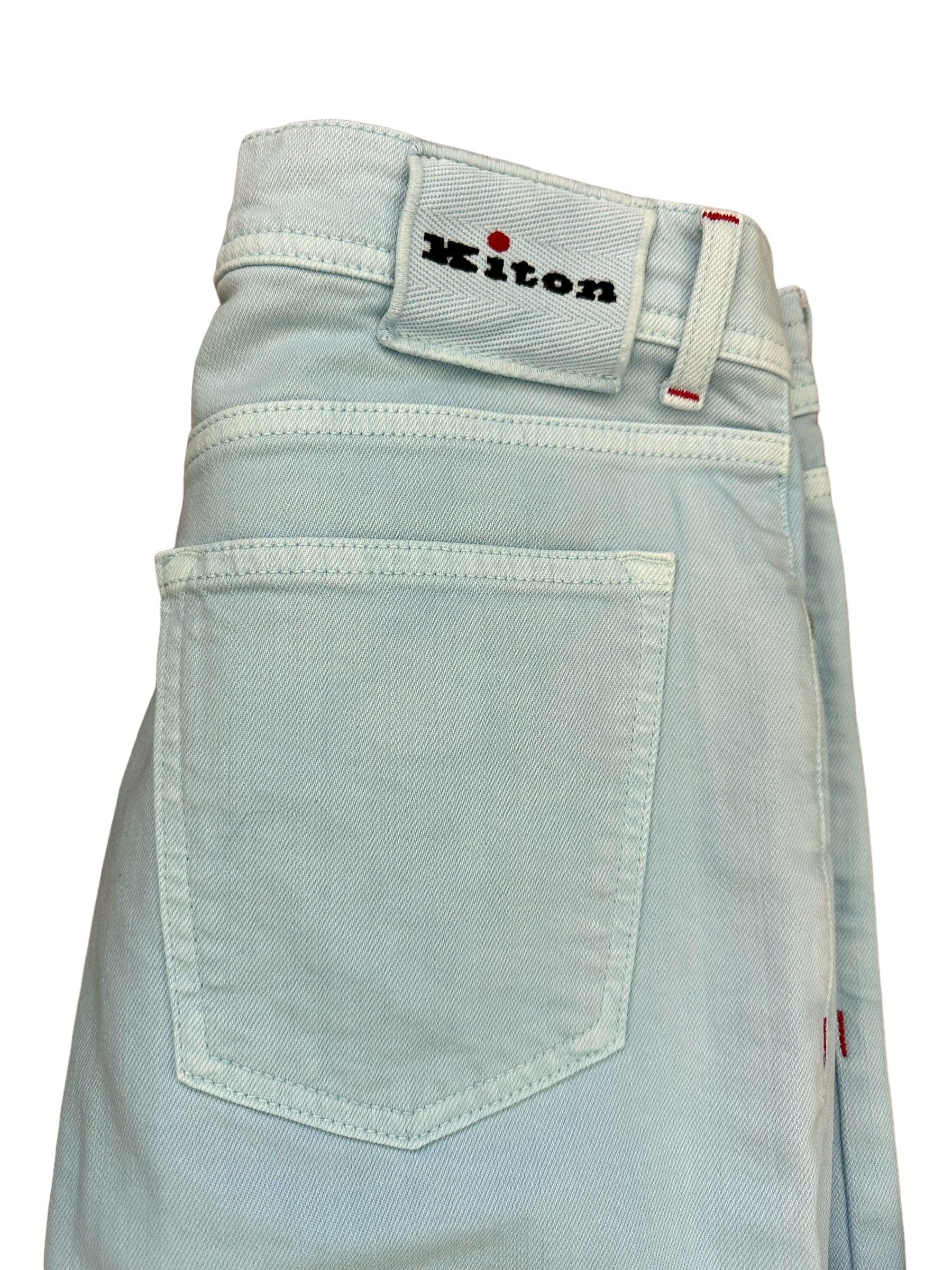 Kiton Jeans Chino Blue 33 (32,31) Slim Item no.: 10041 new