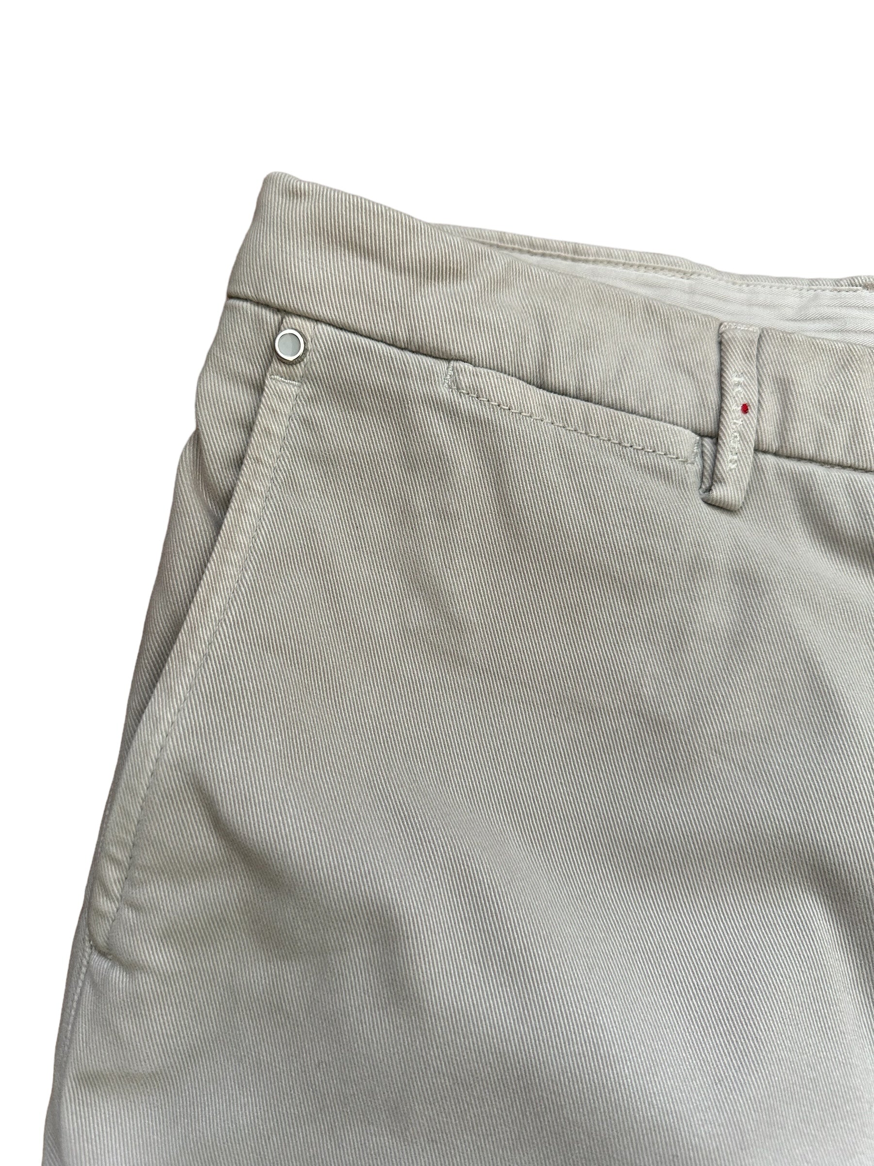 Kiton chino light grey 36 New with fabric reserve Item no.: 10045