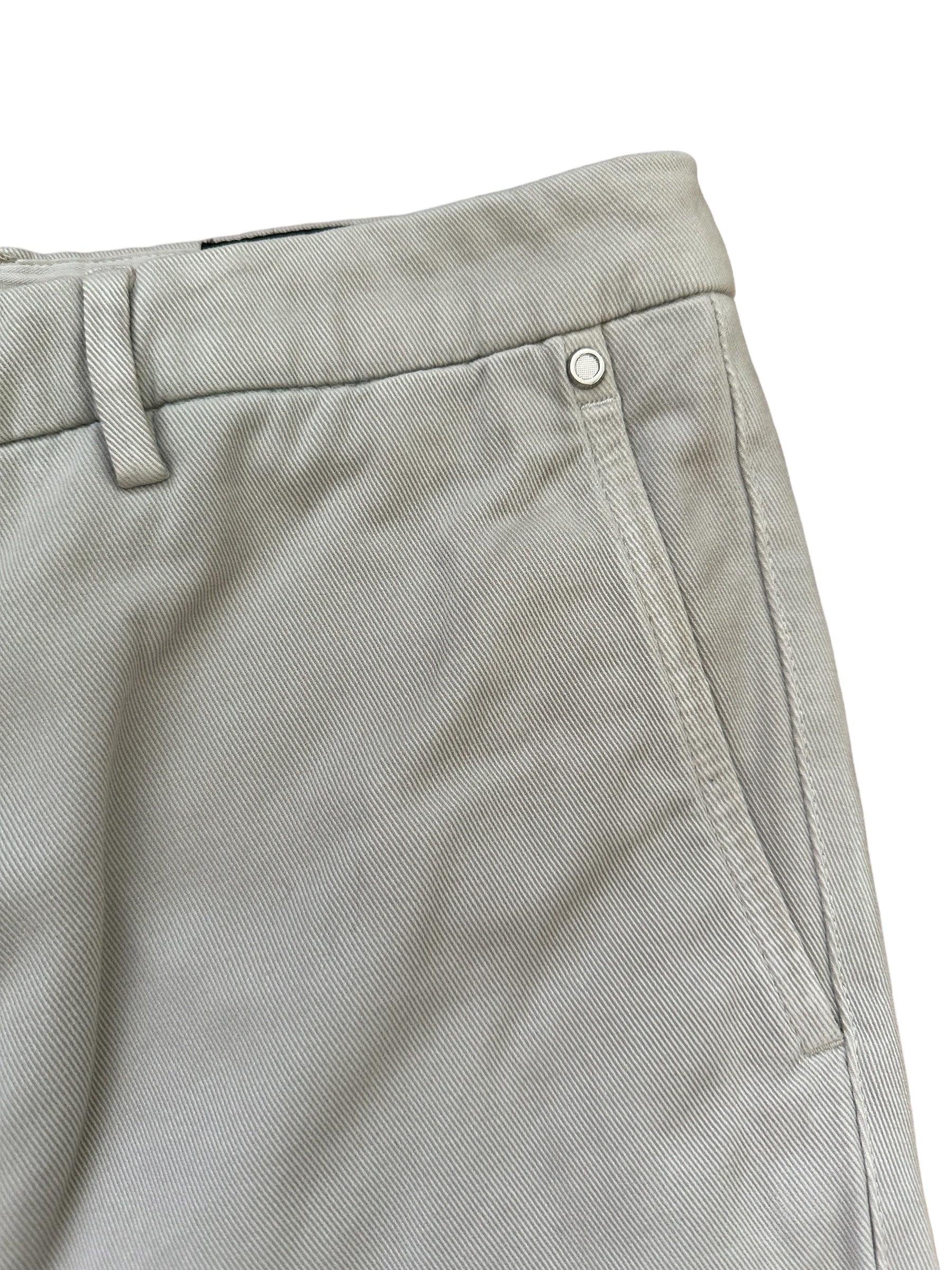 Kiton chino light grey 36 New with fabric reserve Item no.: 10045