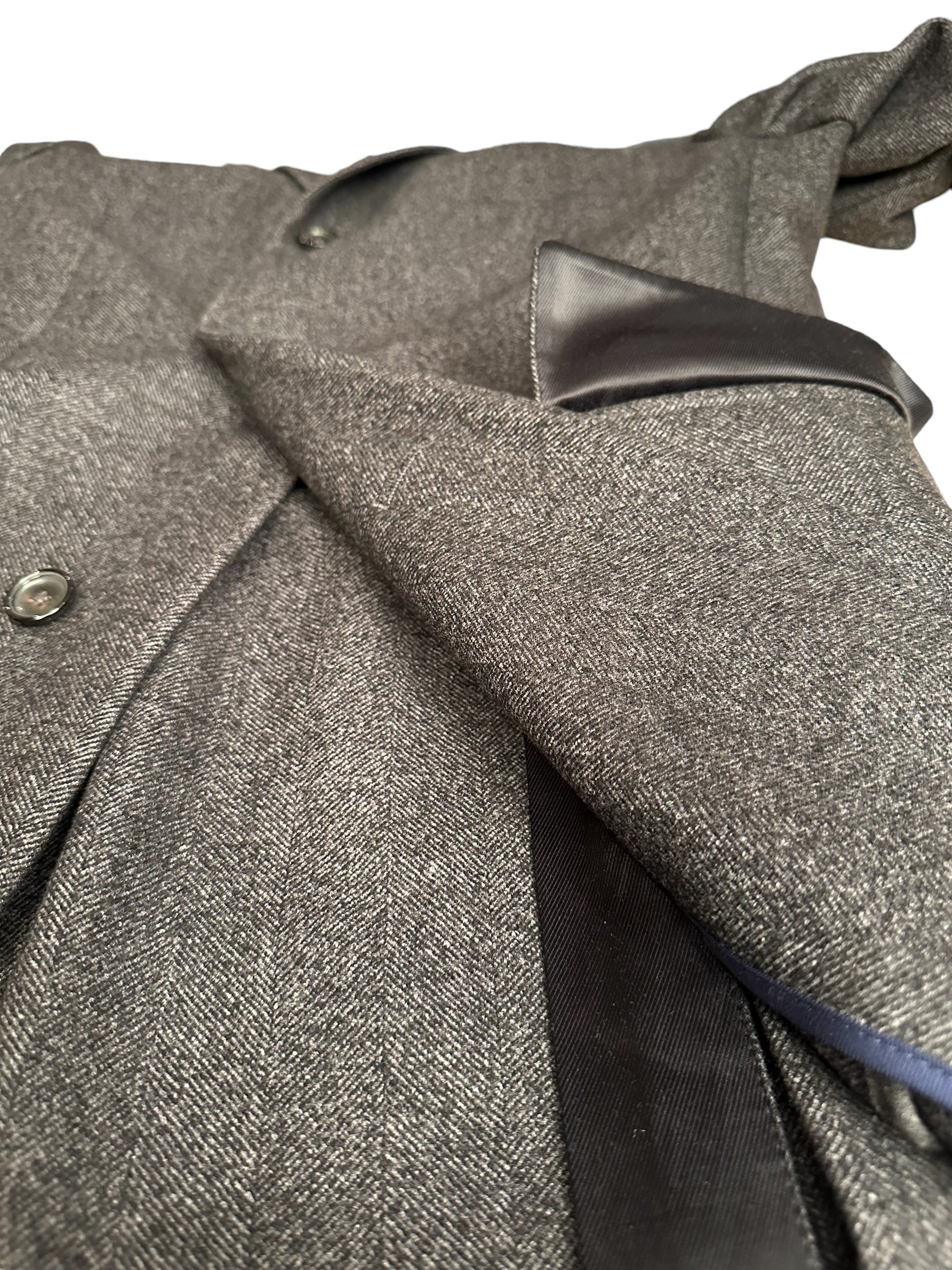 Ermenegildo Zegna Mantel Herringbone Neu