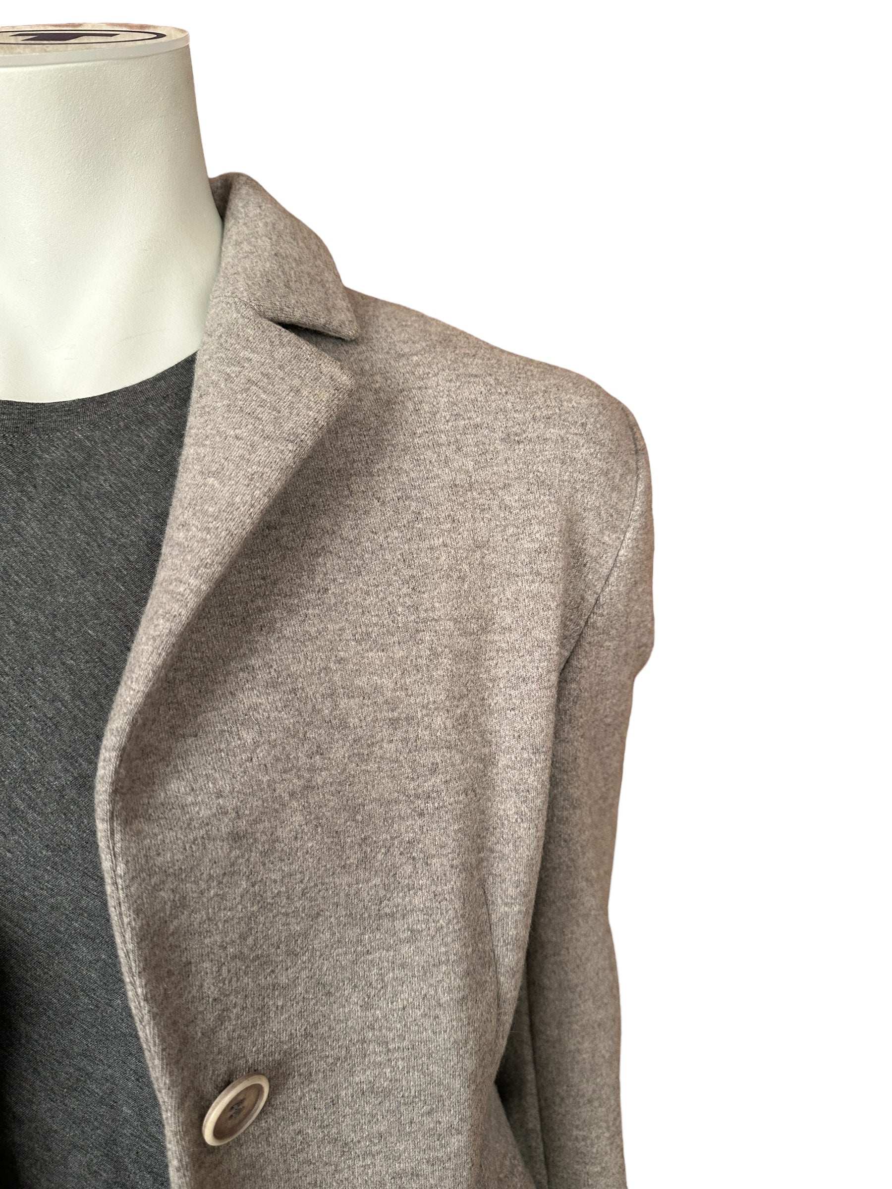 Brunello Cucinelli Coat Ladies Light Wool New 36/38 EN