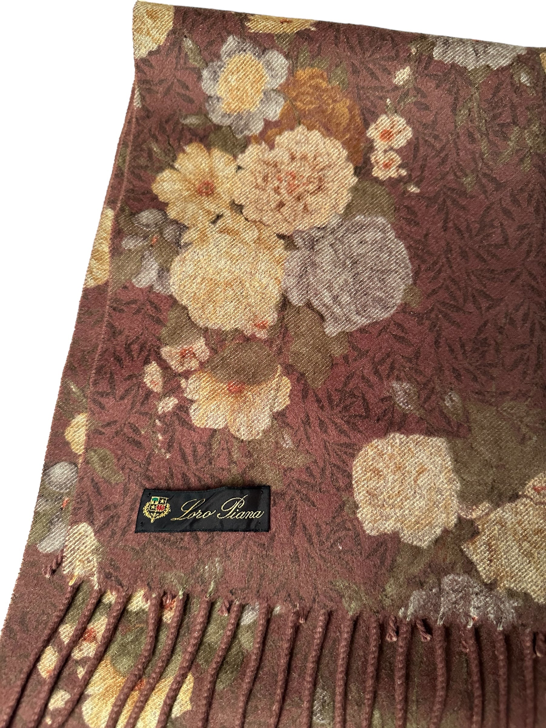 Loro Piana écharpe 44*200 cachemire