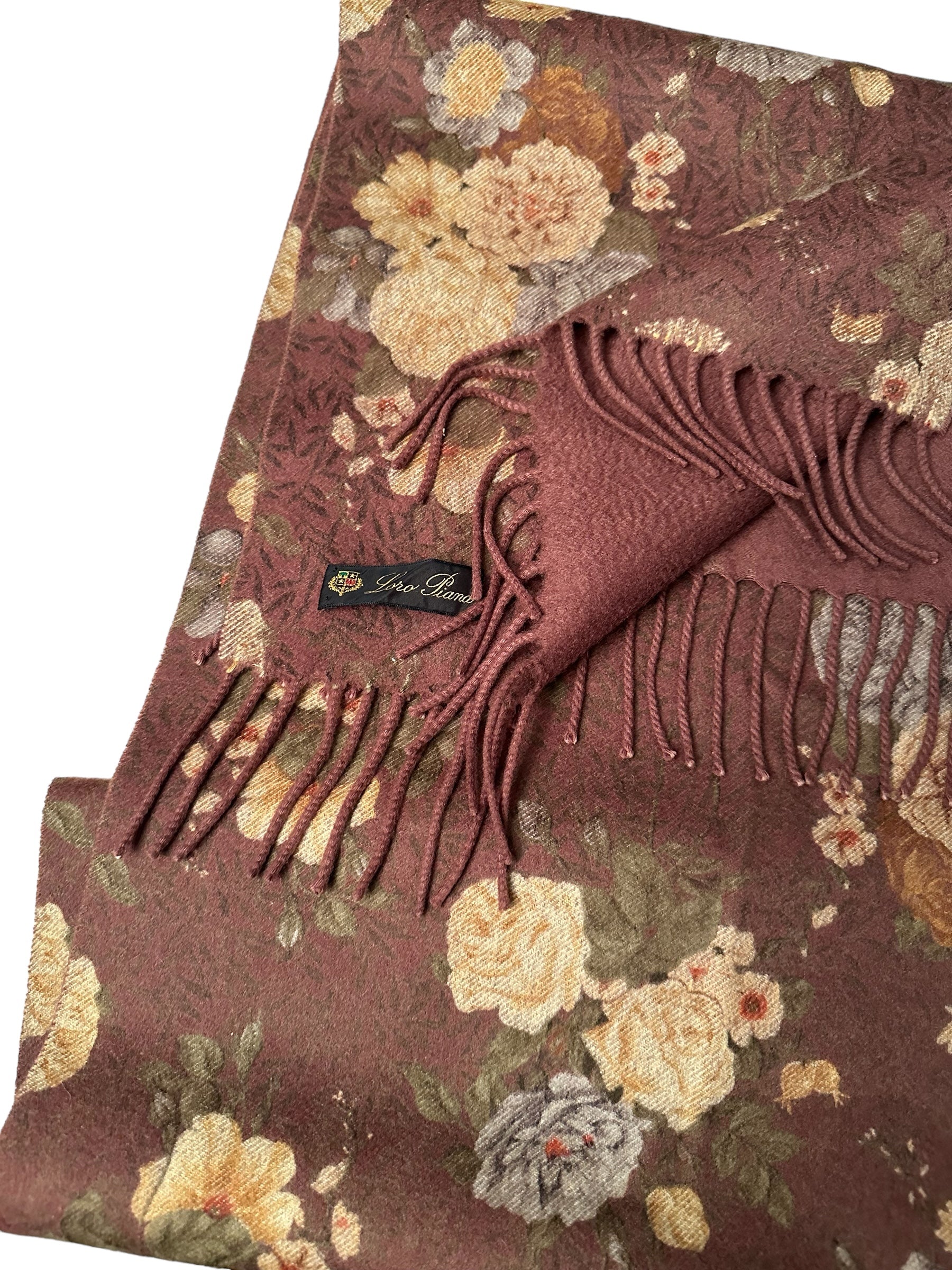 Loro Piana écharpe 44*200 cachemire