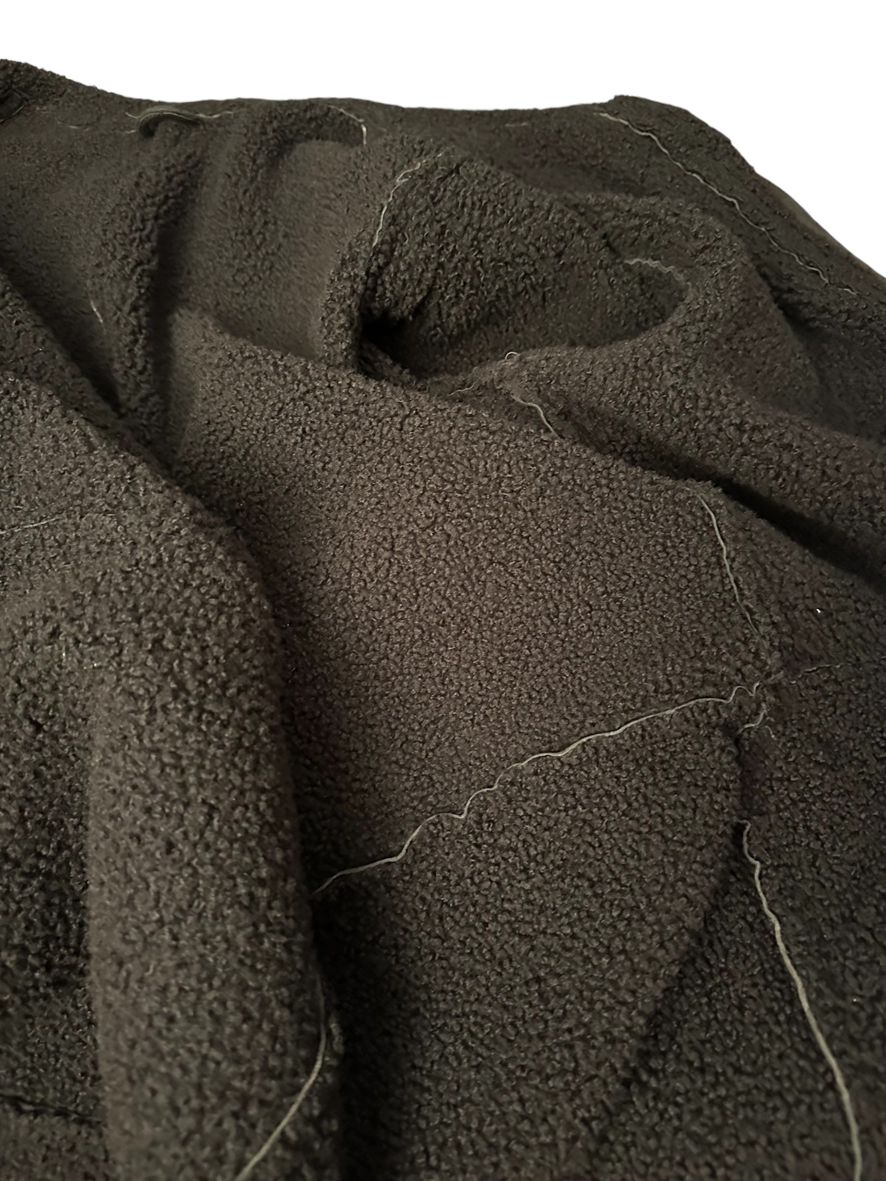 Kiton manteau cuir long 54 shearling doublé hommes
