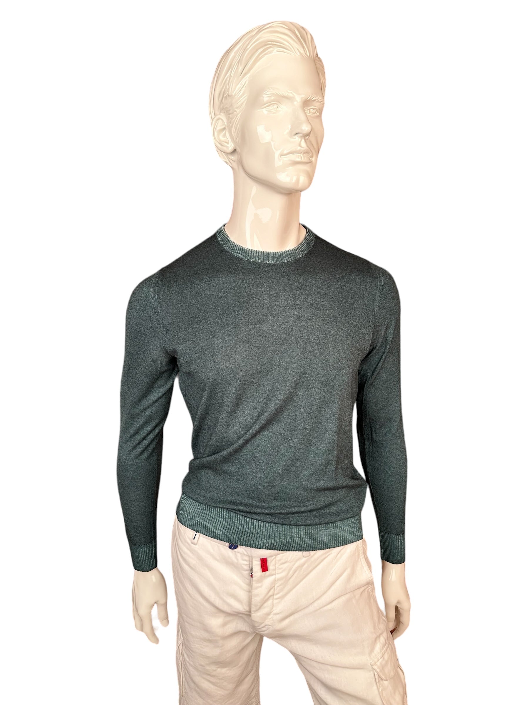 Kiton cashmere Nuvola jumper jumper light cashmere new round neckline
