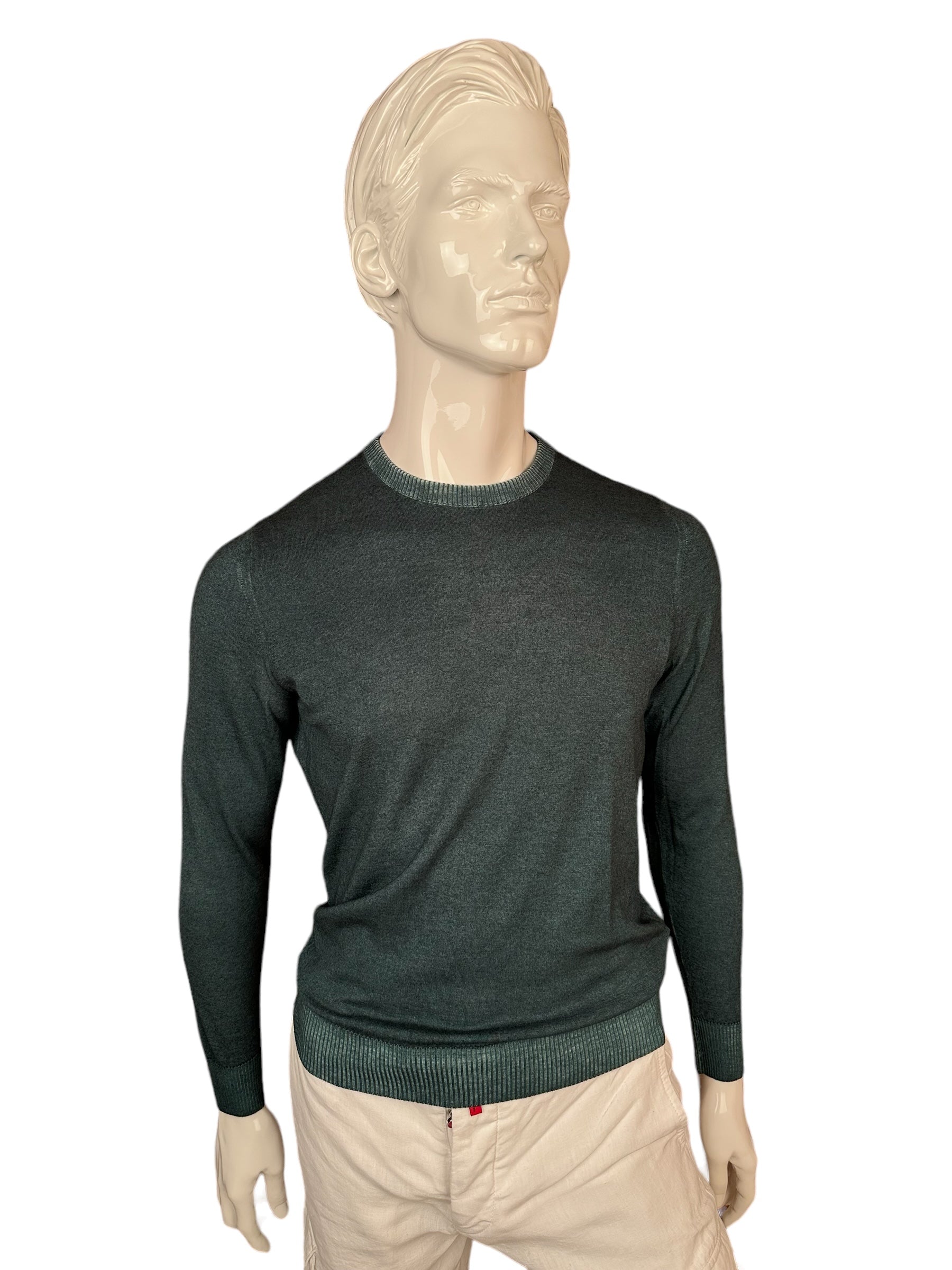 Kiton cashmere Nuvola jumper jumper light cashmere new round neckline