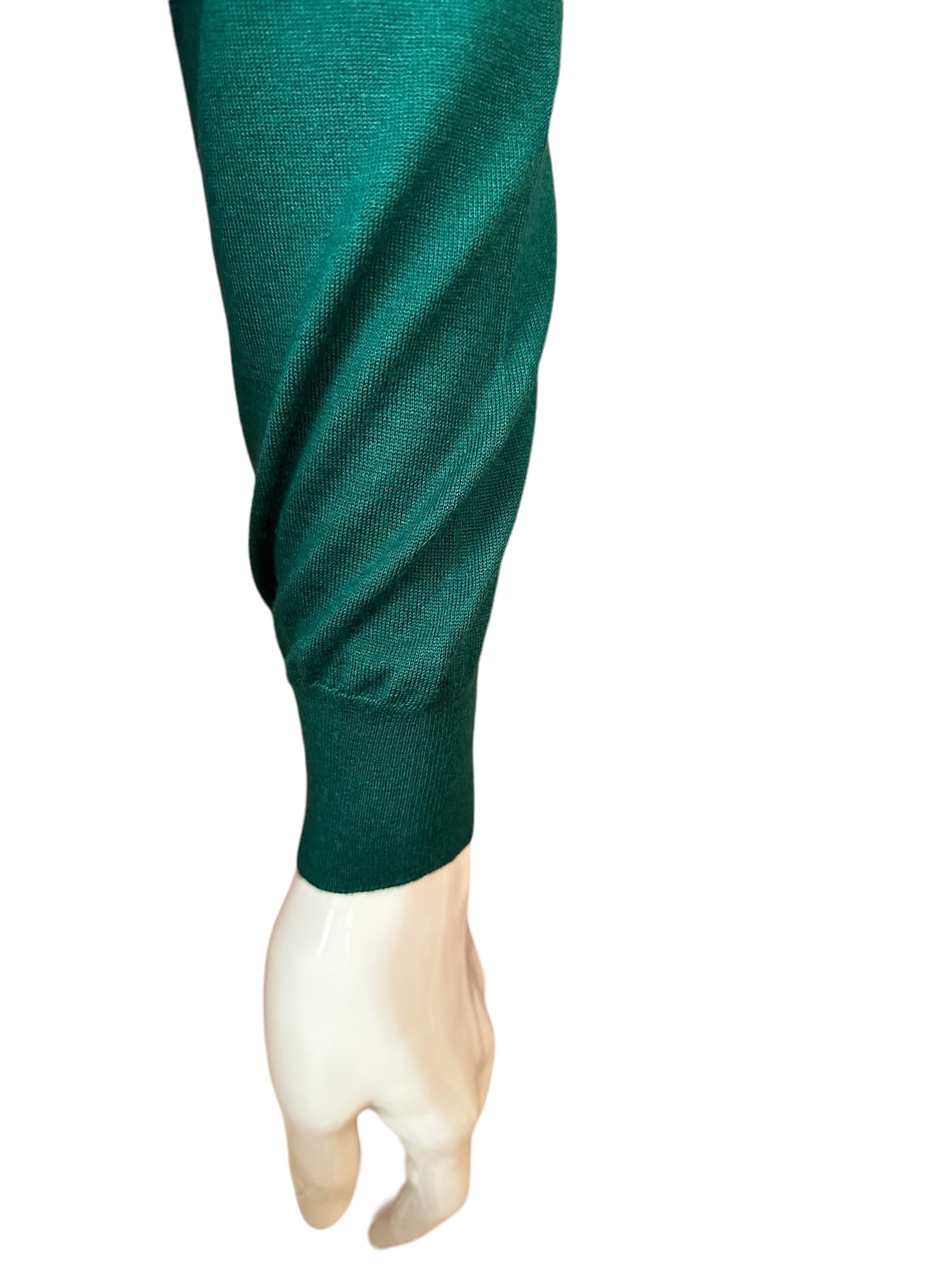 Kiton turtleneck jumper pullover cashmere green summer cashmere