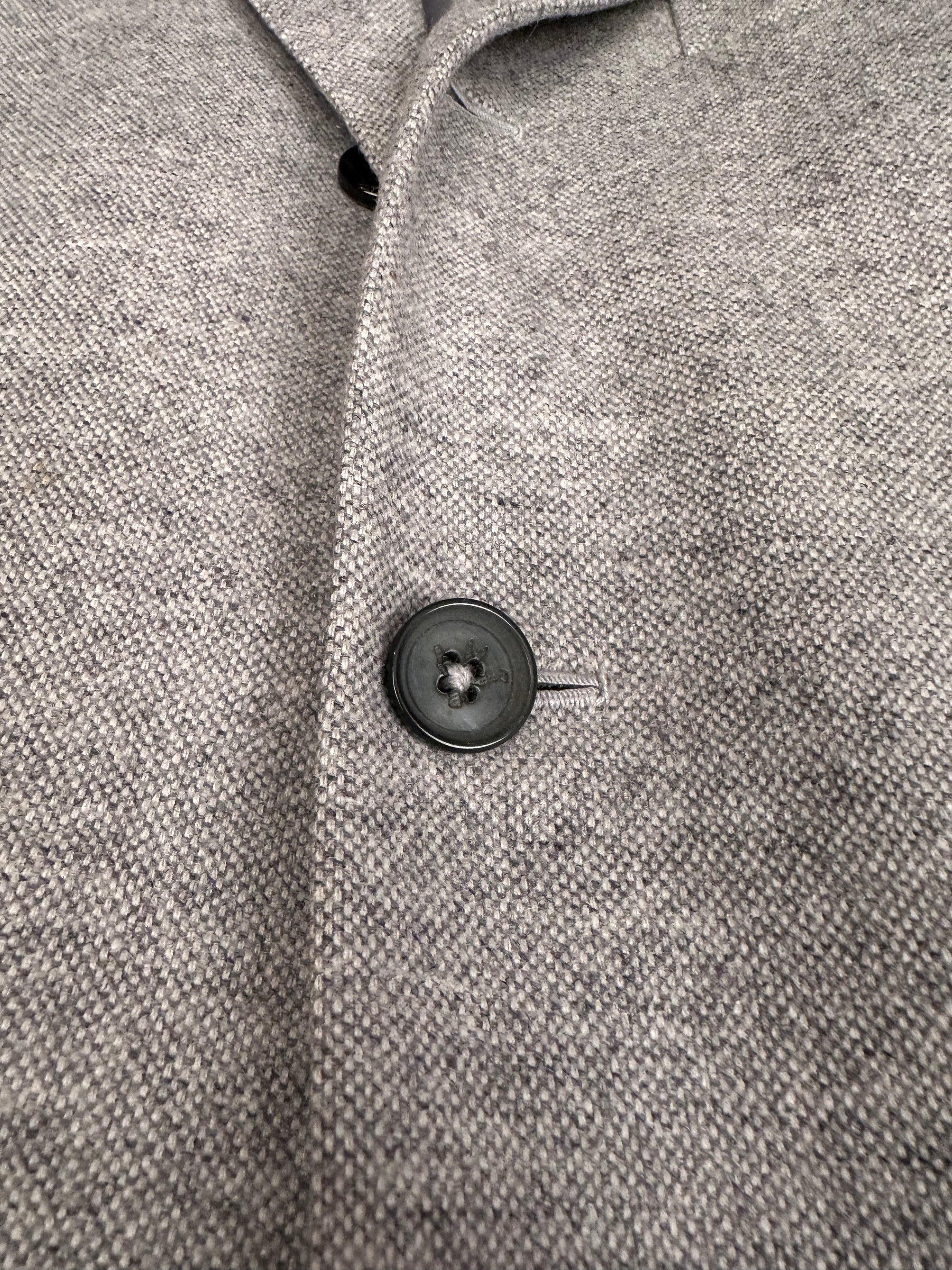 Isaia Jacke Blazer 48 grau aquawool