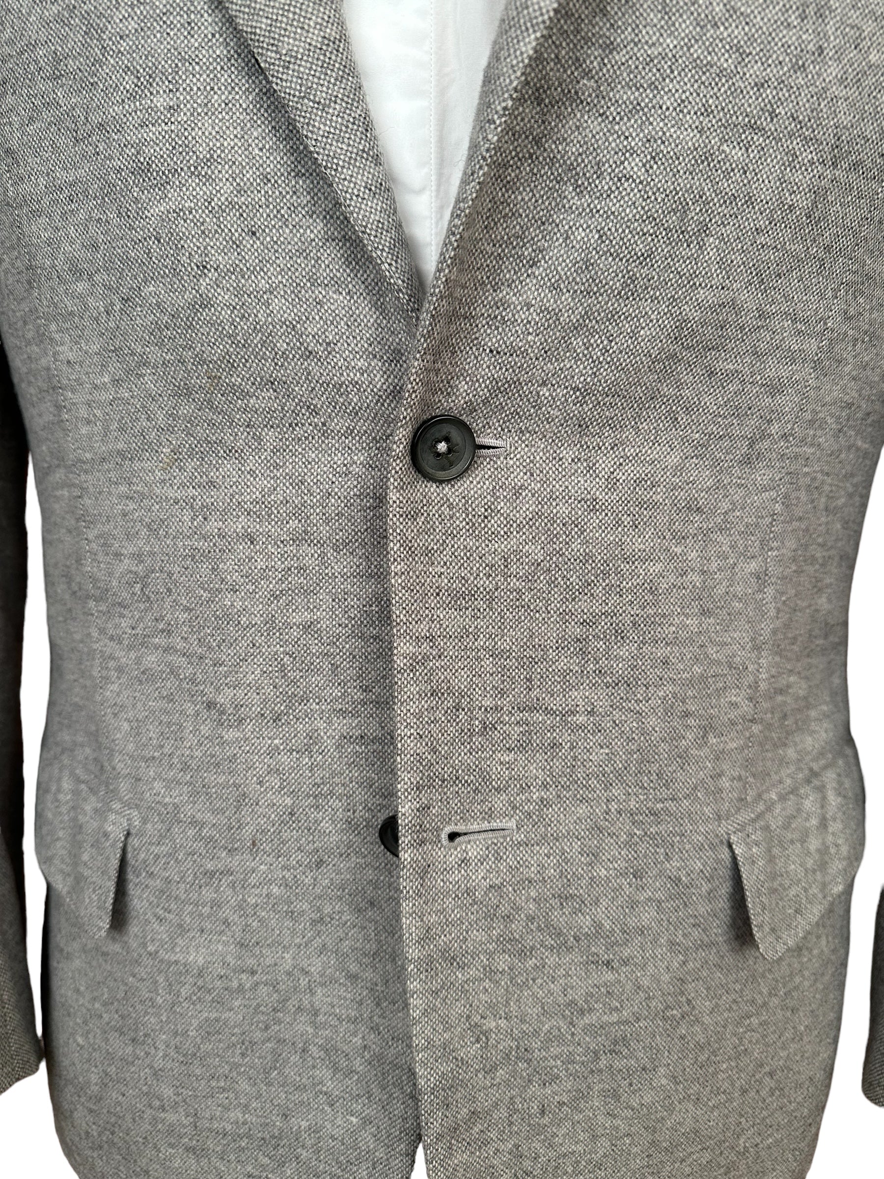 Isaia Jacke Blazer 48 grau aquawool