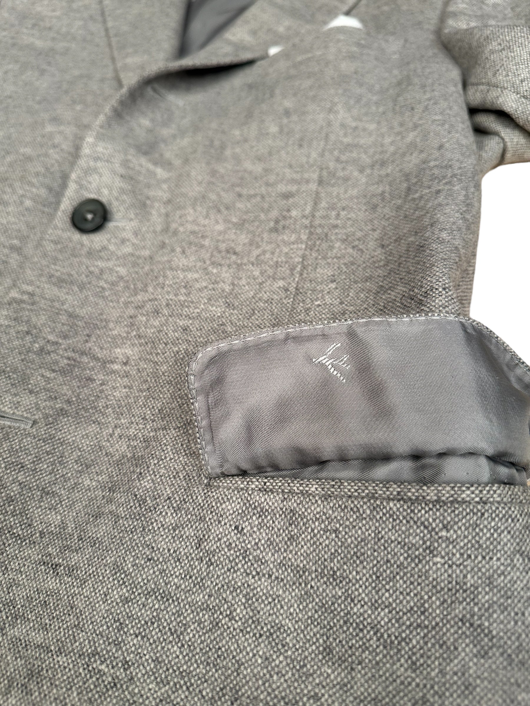 Isaia Jacke Blazer 48 grau aquawool