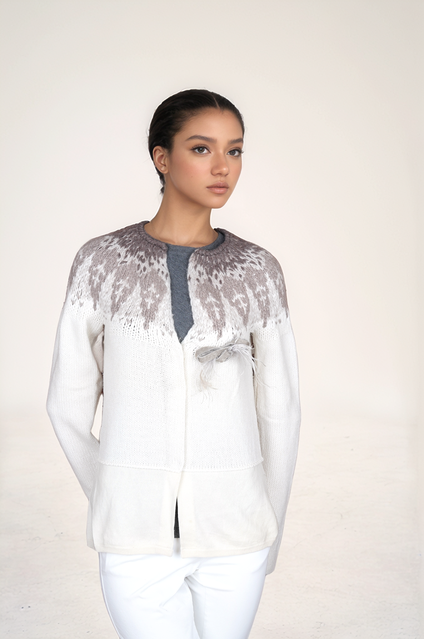 Brunello Cucinelli Damen Strickpullover Cardigan Dazzling Strickjacke aus Kaschmir