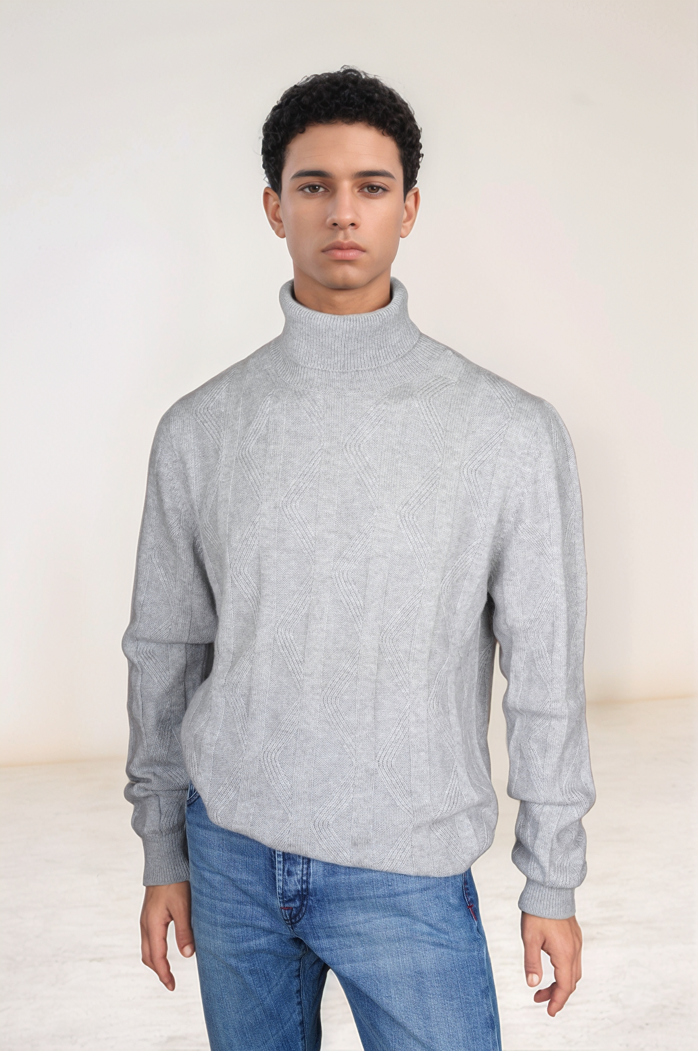 Kiton Pull à col roulé Pull en cachemire