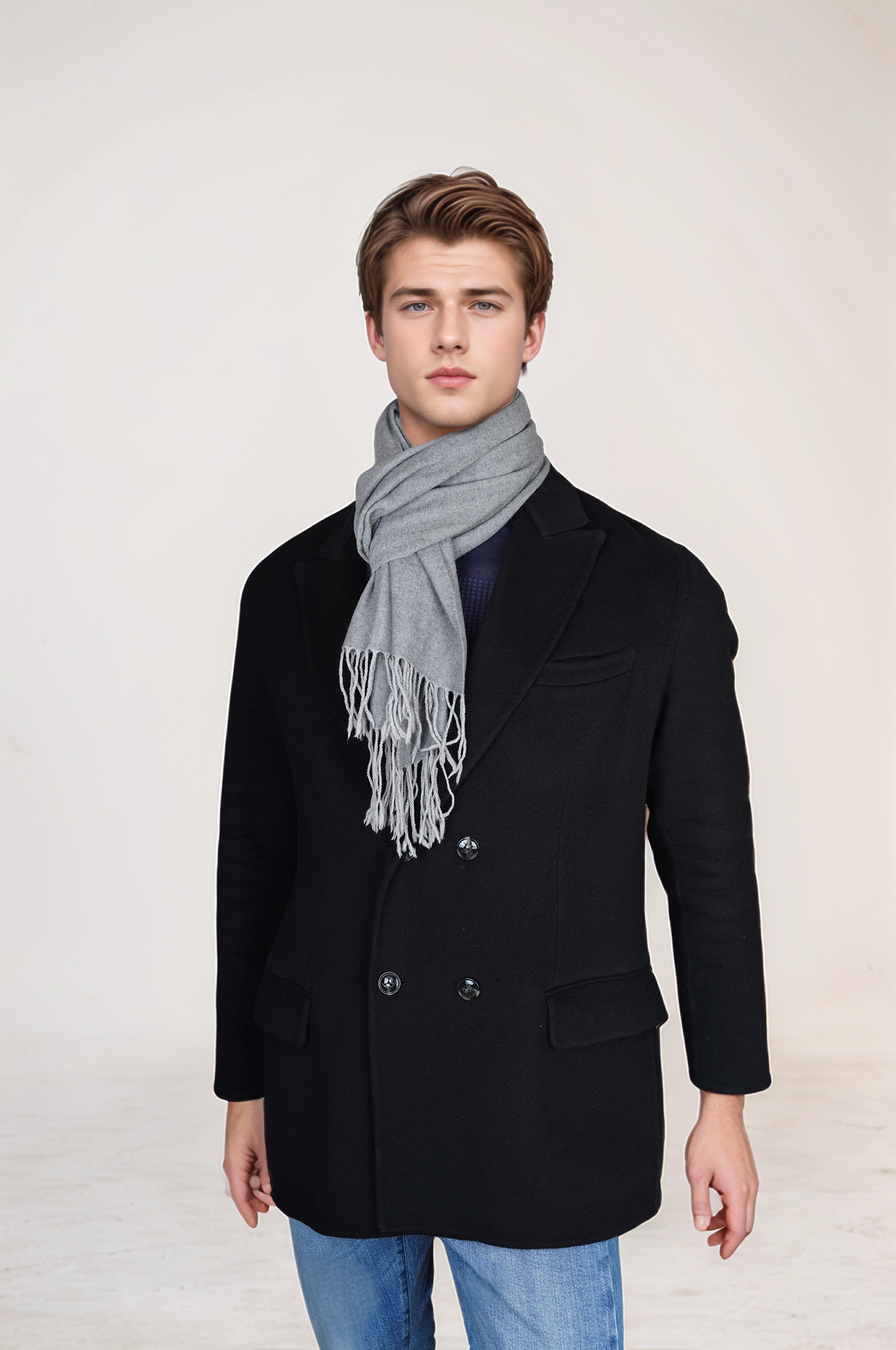 Loro Piana large cashmere scarf