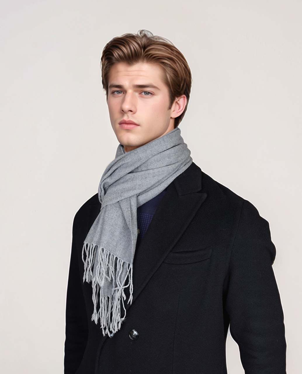 Loro Piana large cashmere scarf