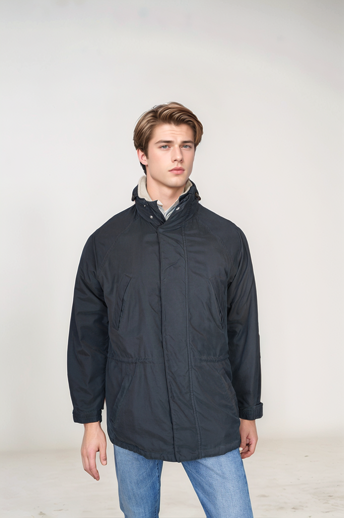 Loro Piana Icer Jacke mit Kaschmirkragen Storm System Skijacke