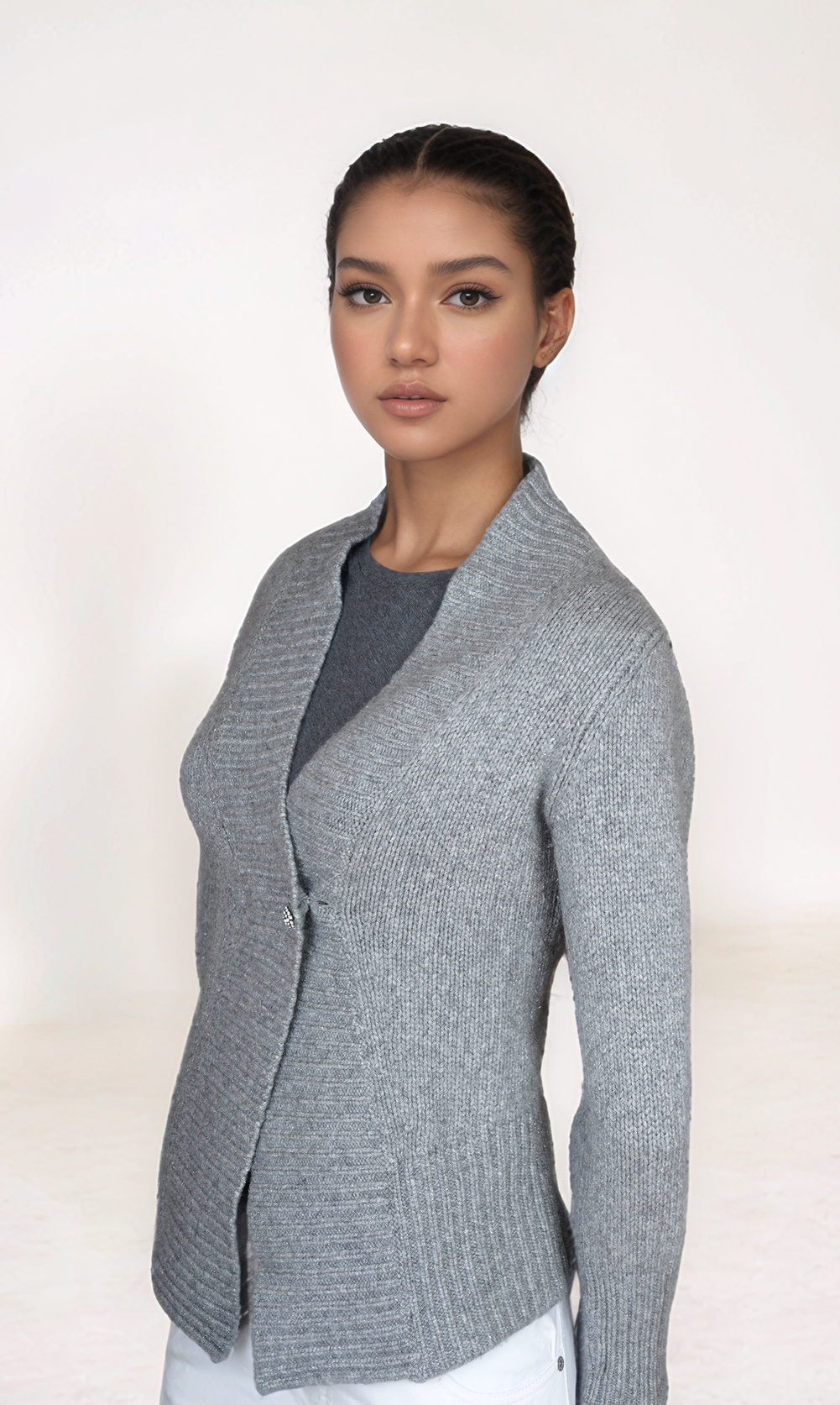 Brunello Cucinelli Cardigan Kaschmir Dazzling Strickjacke mit Lurexfäden und Sparkling Diamond