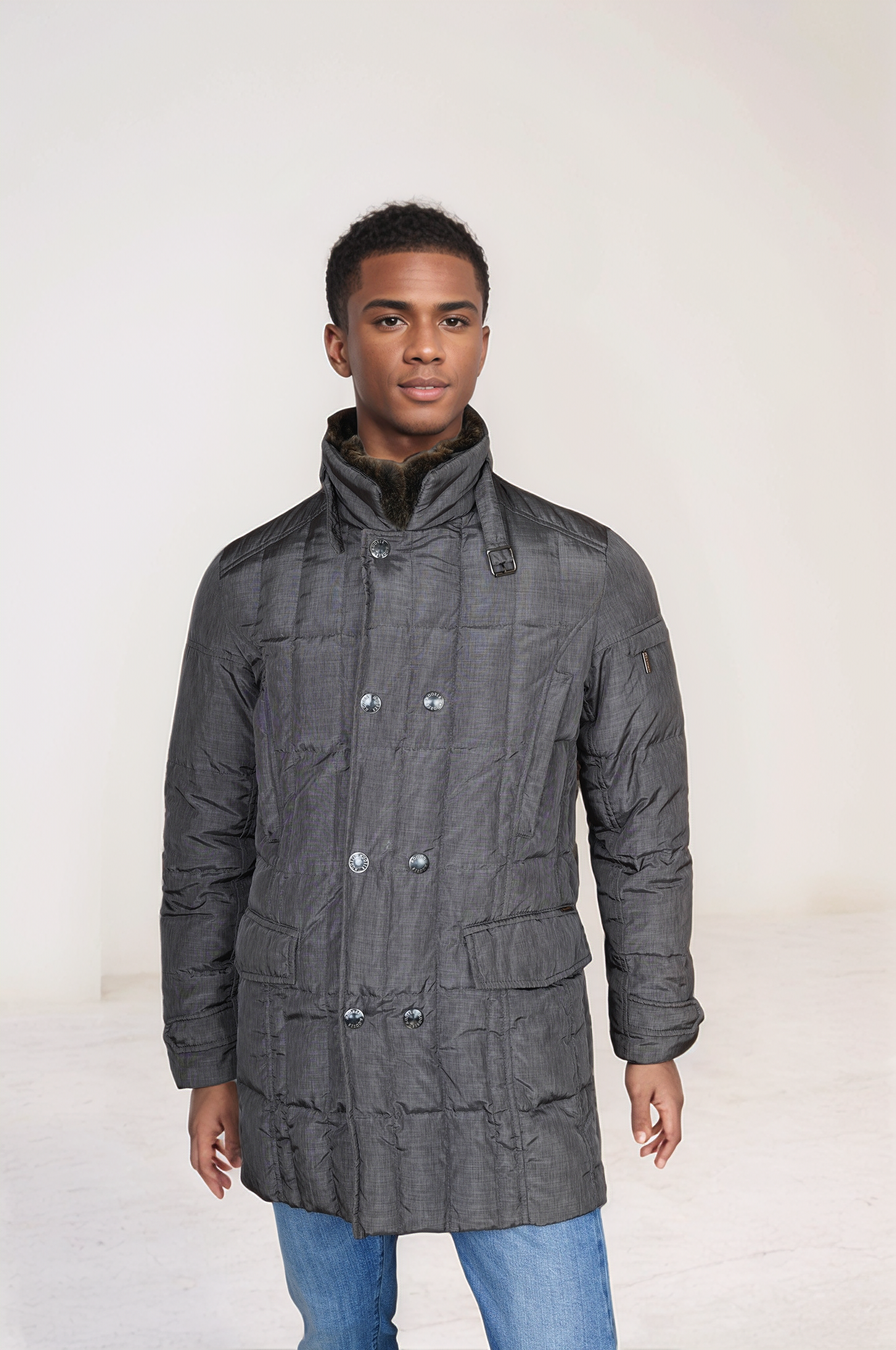 Veste bomber en duvet Moorer