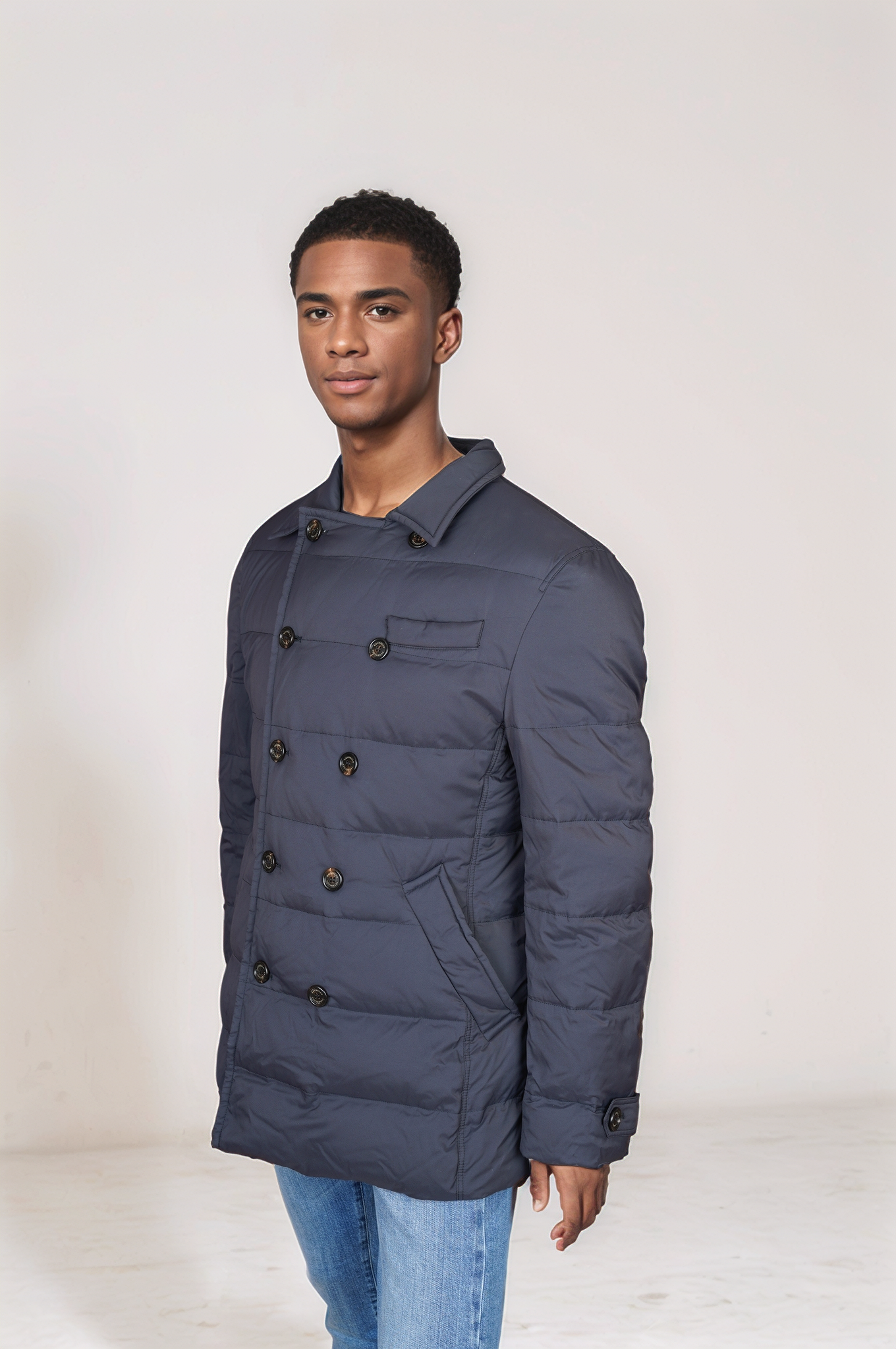 Brunello Cucinelli Jacke Daunenjacke XL Caban Herren