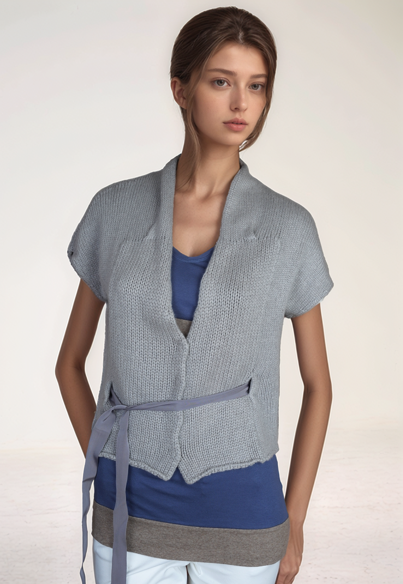 Brunello Cucinelli Cardigan Jacket Ladies Linen/ Silk Dazzling